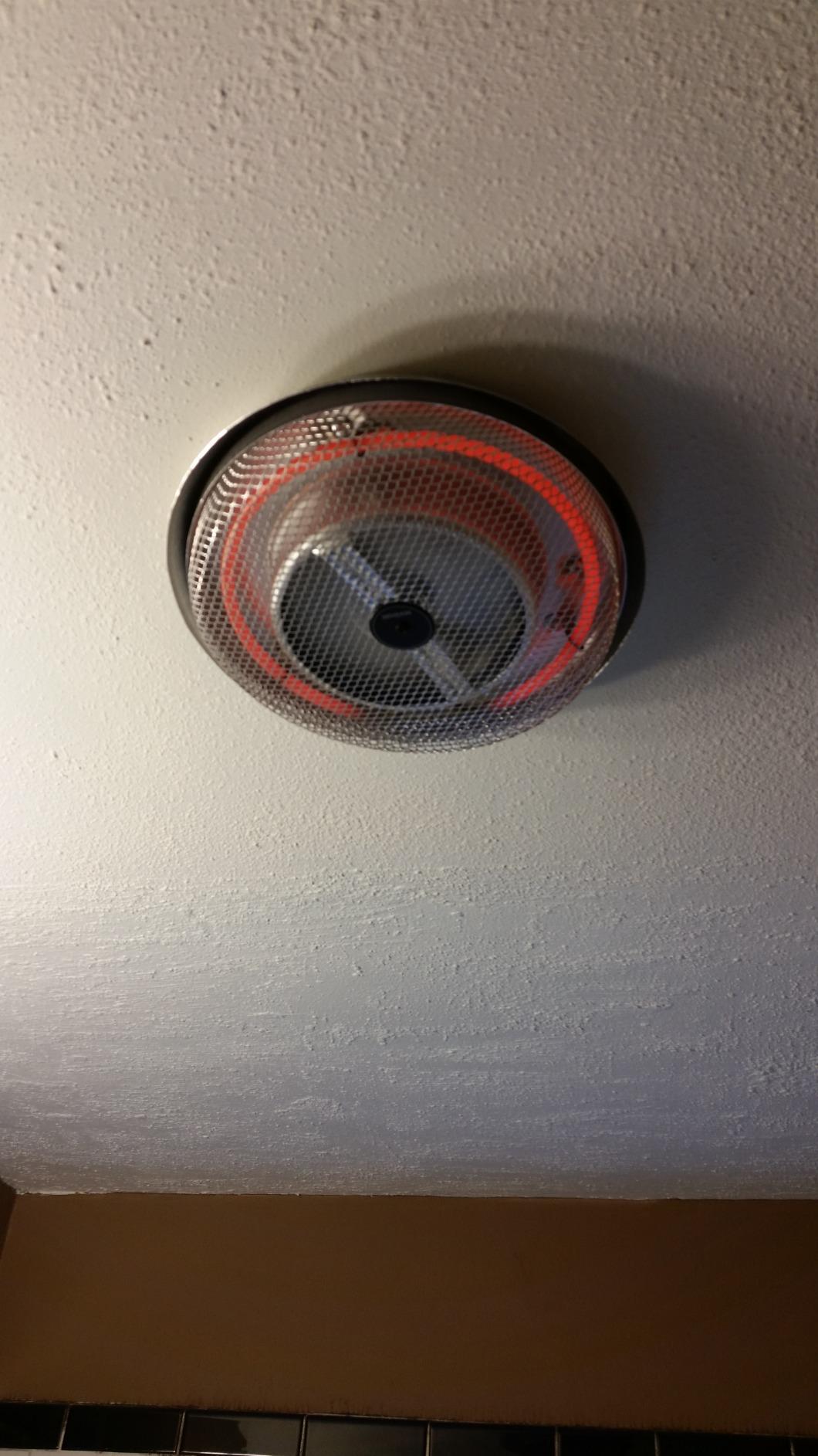 Broan-NuTone 157 Low-Profile Fan-Forced Ceiling Heater, Enclosed Sheath Element for Bathroom, Kitchen, and Home, Standard, Satin Aluminum customer photo 1