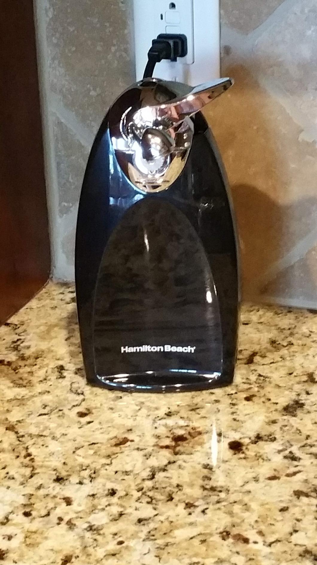 Hamilton Beach Classic Chrome Electric Can Opener with Automatic Shutoff customer photo 1
