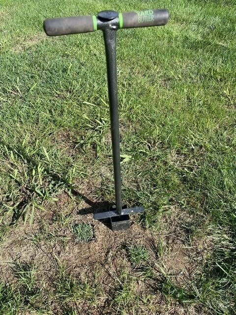 Yard Butler Sod Plugger, No-Bend Lawn Repair for Grass Plugs customer photo 2