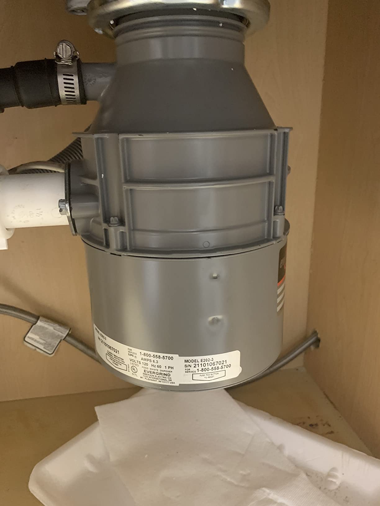Evergrind E202 1/2 HP Garbage Disposer customer photo 1