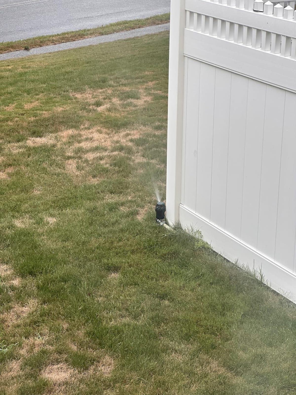 Orbit H2O-Six Gear-Drive Sprinkler on Metal T-Spike - Customizable Lawn Watering Coverage - Multi-Pattern Rotating Head with Adjustable Spray Range - Durable Outdoor Yard Irrigation Sprinkler - 58573 customer photo 1