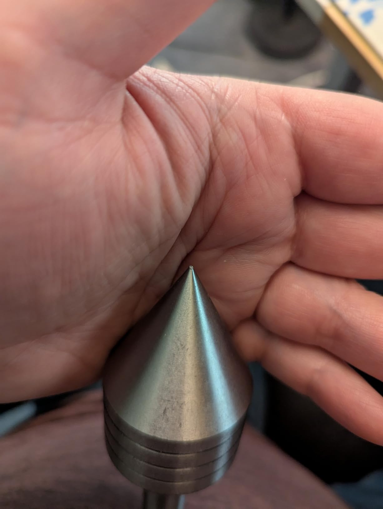 PSI Woodworking LCENTLT2#2MT Live Tailstock Center, 60 Degree Point customer photo 2