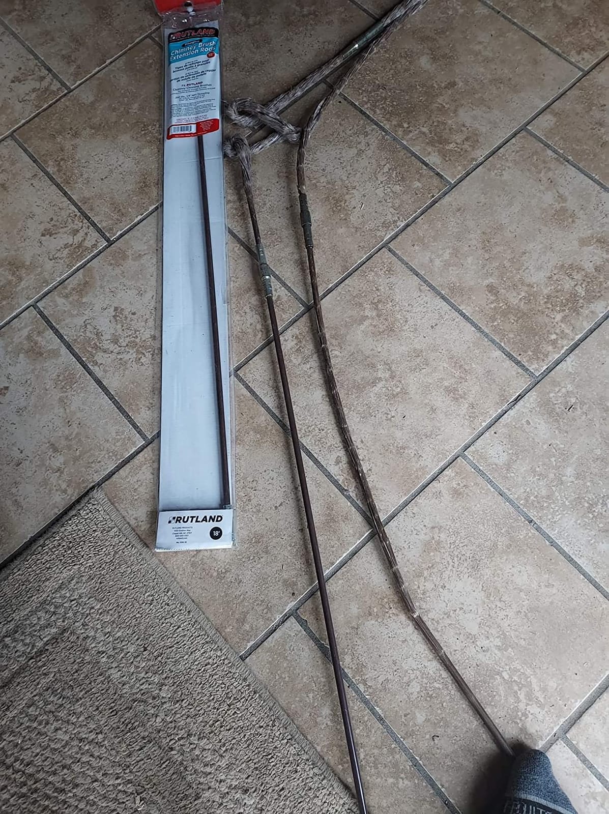 Rutland KRK-18 Fiberglass Chimney Brush Rod Kit customer photo 2