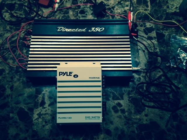 Pyle Hydra Marine Amplifier - Upgraded Elite Series 240 Watt 4 Channel Audio Amplifier - Waterproof, 4-8 Ohm Impendance, GAIN Level Controls, RCA Stereo Input & LED Indicator (PLMRA120) customer photo 1