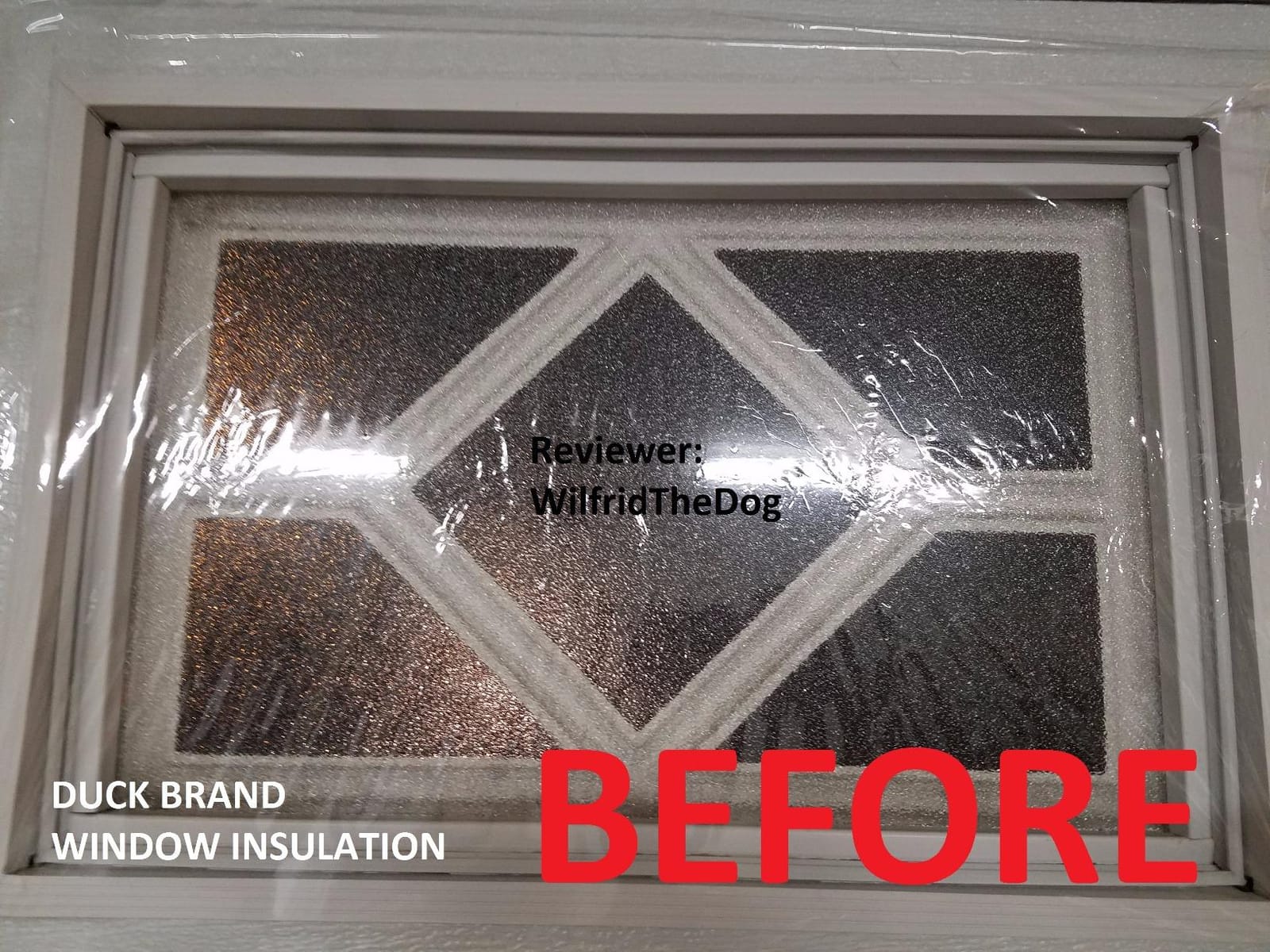 Duck 286218 Extra Large Patio Door Shrink Film Window Insulation kit, 1, Crystal Clear customer photo 1