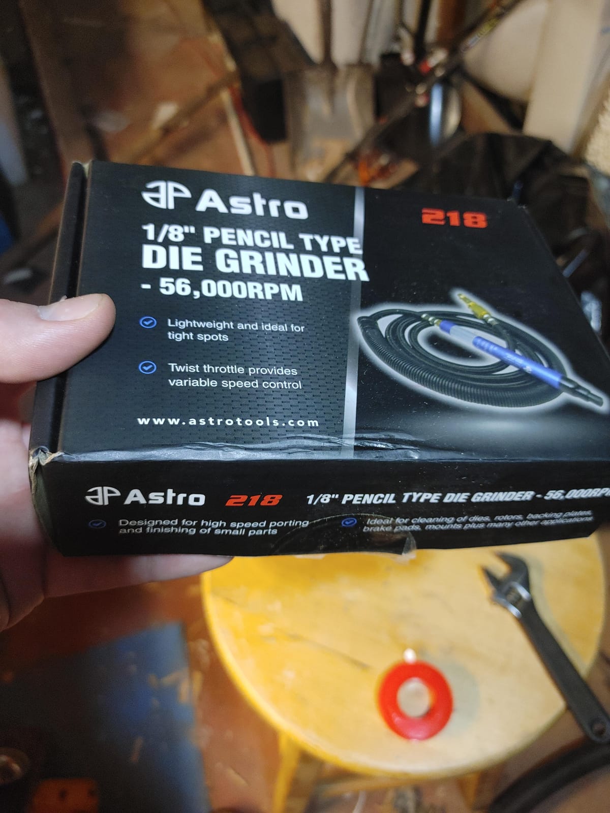 Astro Pneumatic Tool 218 1/8