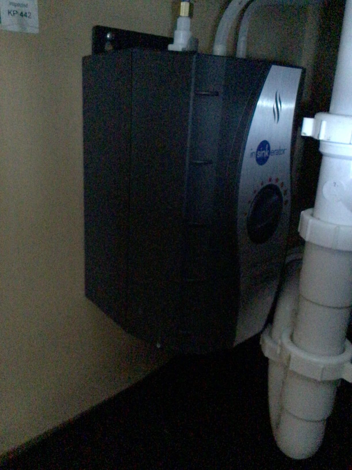 InSinkErator View Instant Hot Water Dispenser System - Faucet & Tank, Satin Nickel, H-View-SN 14.6 x 10 x 8.4 inches customer photo 2