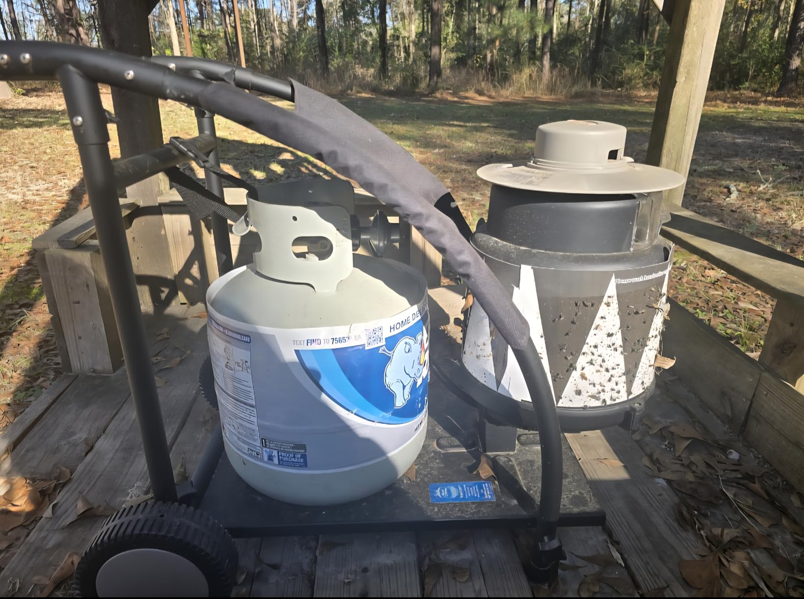 SkeeterVac SV5100 Outdoor Mosquito & Backyard Insect Trap, 1+ Acre Coverage customer photo 1