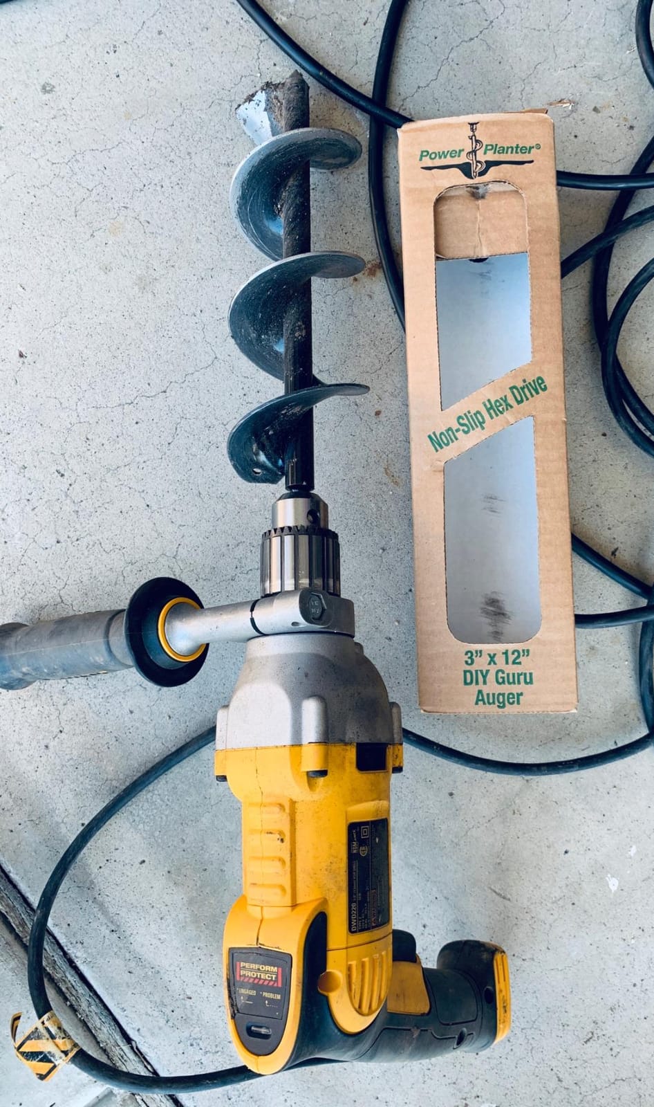 Power Planter DIY Guru Garden Auger- 3