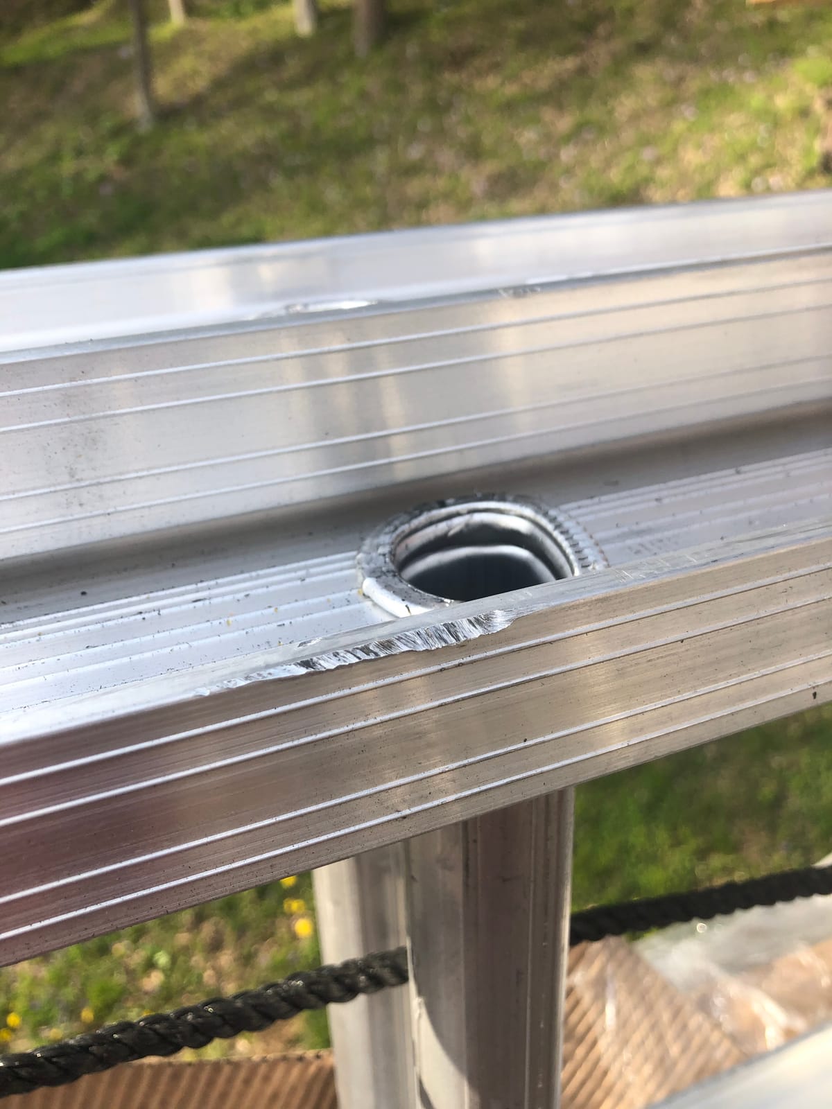 Louisville Ladder 24 ft Aluminum Extension, AE2224, Type IA, 300 lbs customer photo 1