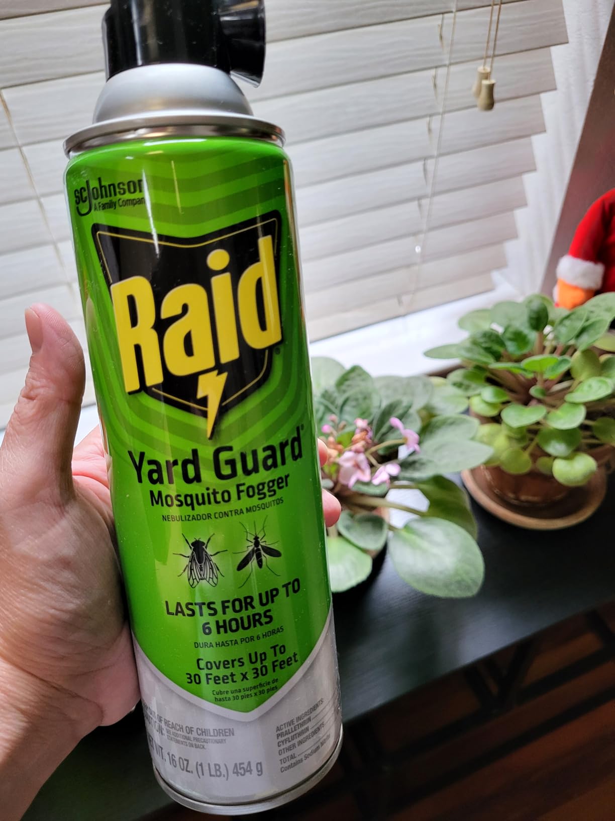 Raid Yard Guard Outdoor Mosquito Fogger Insect Killer, 16 oz, 12 Count customer photo 1
