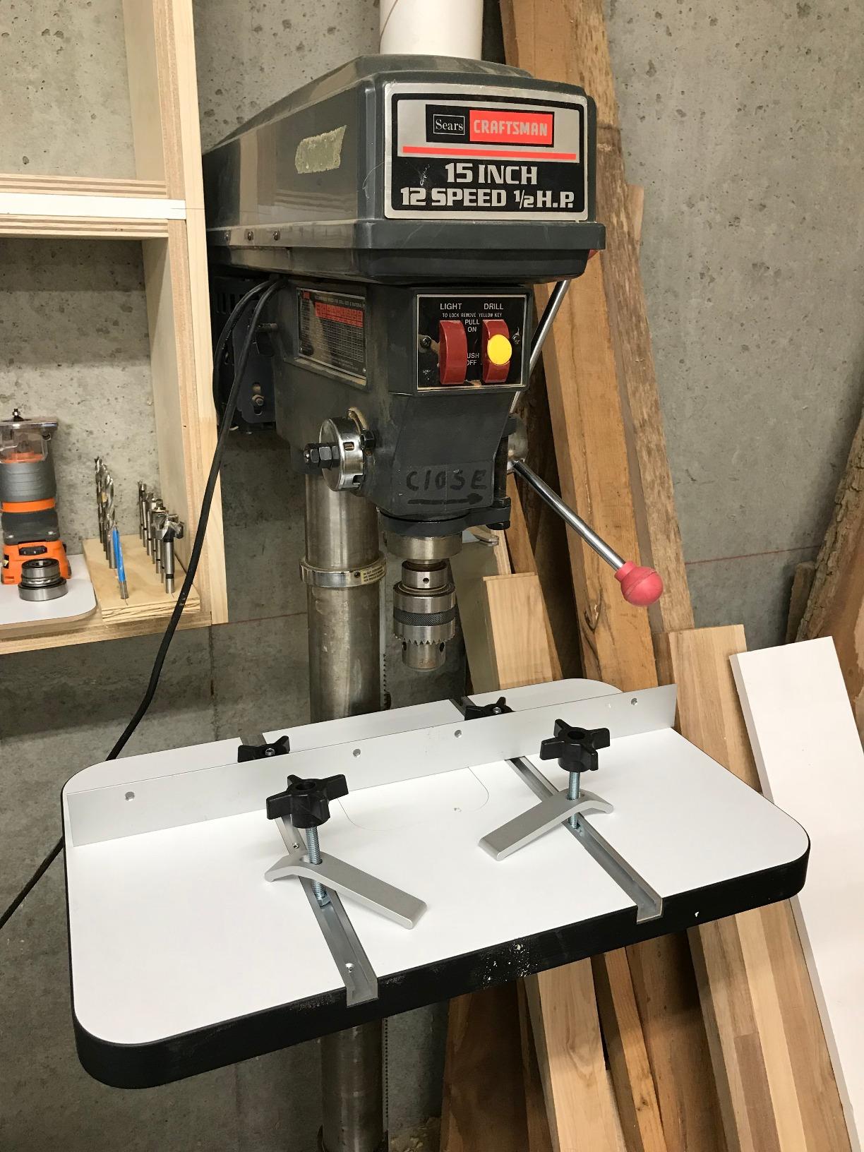 Fulton Drill Press Table 15