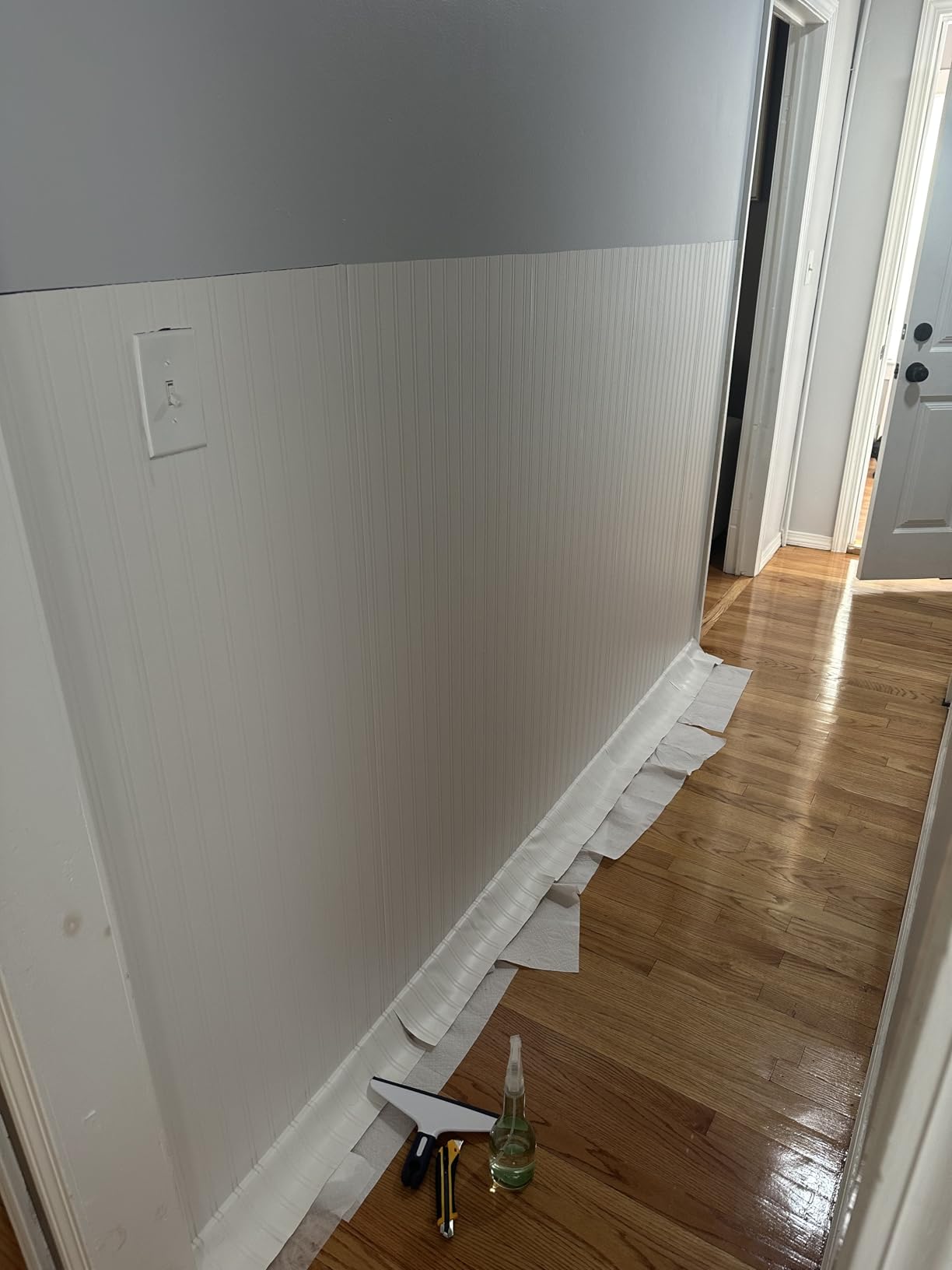 Graham & Brown Superfresco Easy Paintable Pre-Pasted Beadboard Wallpaper customer photo 2