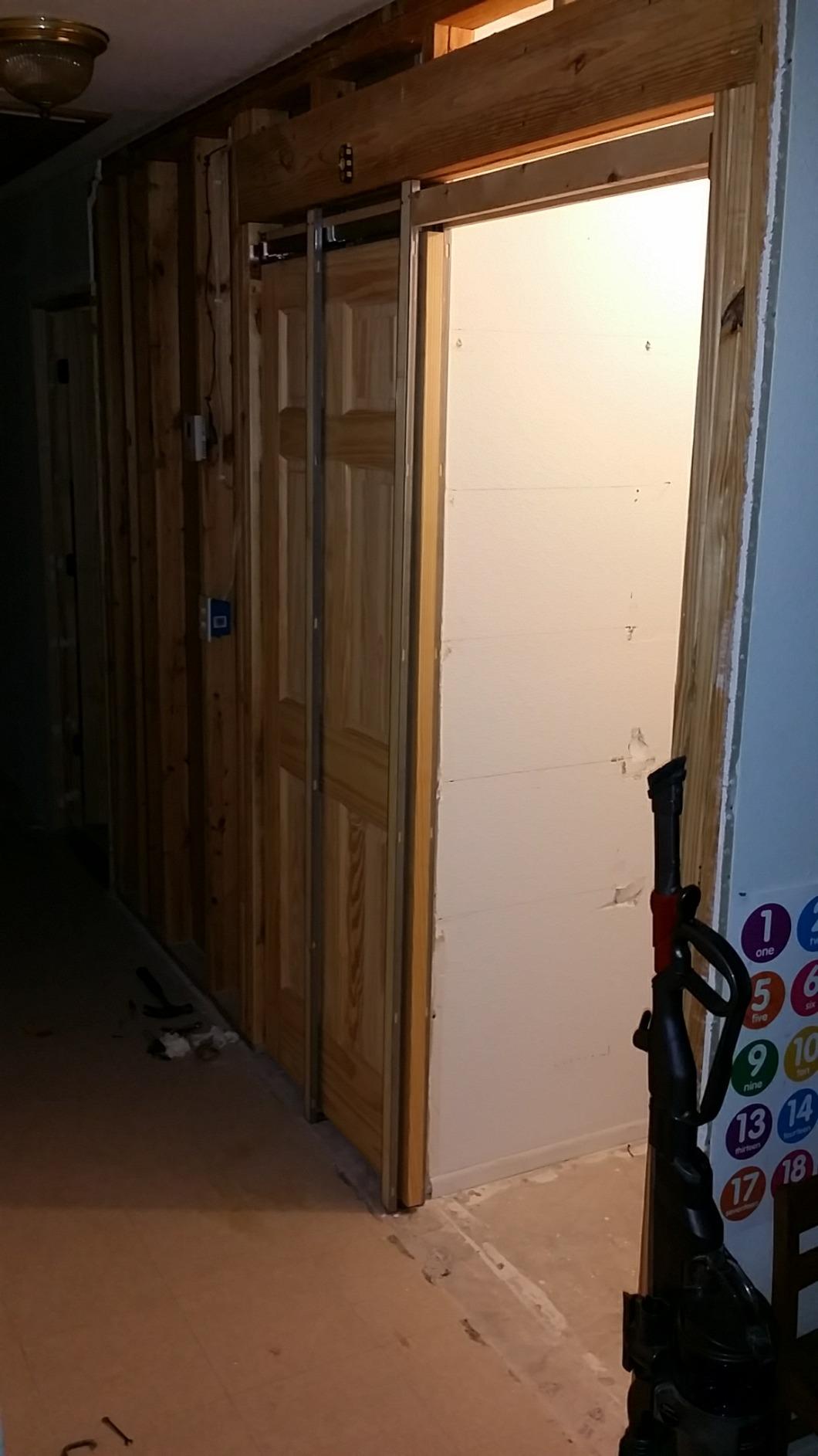 Johnson Hardware 1500 Series Commercial Grade Pocket Door Frame for 2x4 Stud Wall (36 Inch x 84 Inch) customer photo 2
