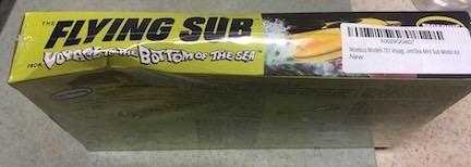 Moebius Mini Flying Sub from Voyage to the Bottom of the Sea Model Kit customer photo 2