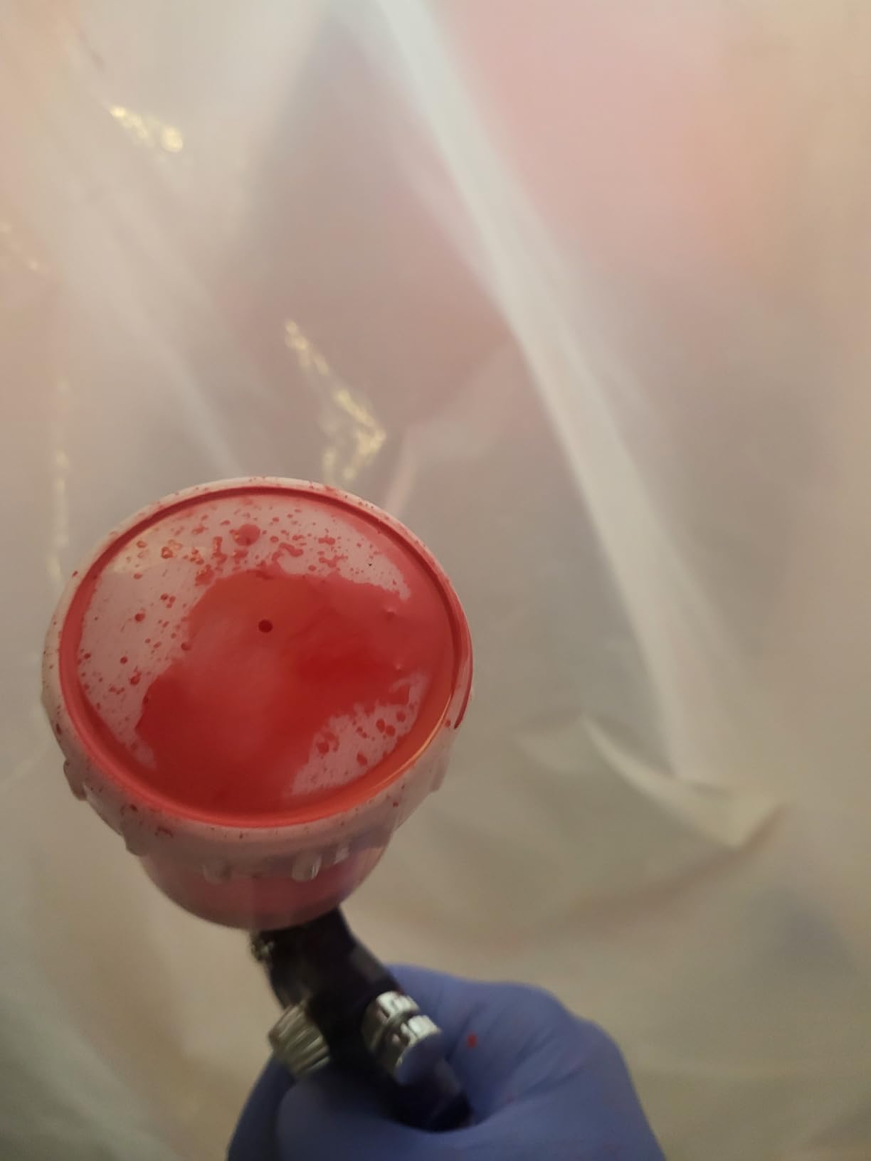 NEIKO 31207A HVLP Mini Gravity Feed Air Spray Paint Gun | 1.0 mm Nozzle Size | 125 cc customer photo 1