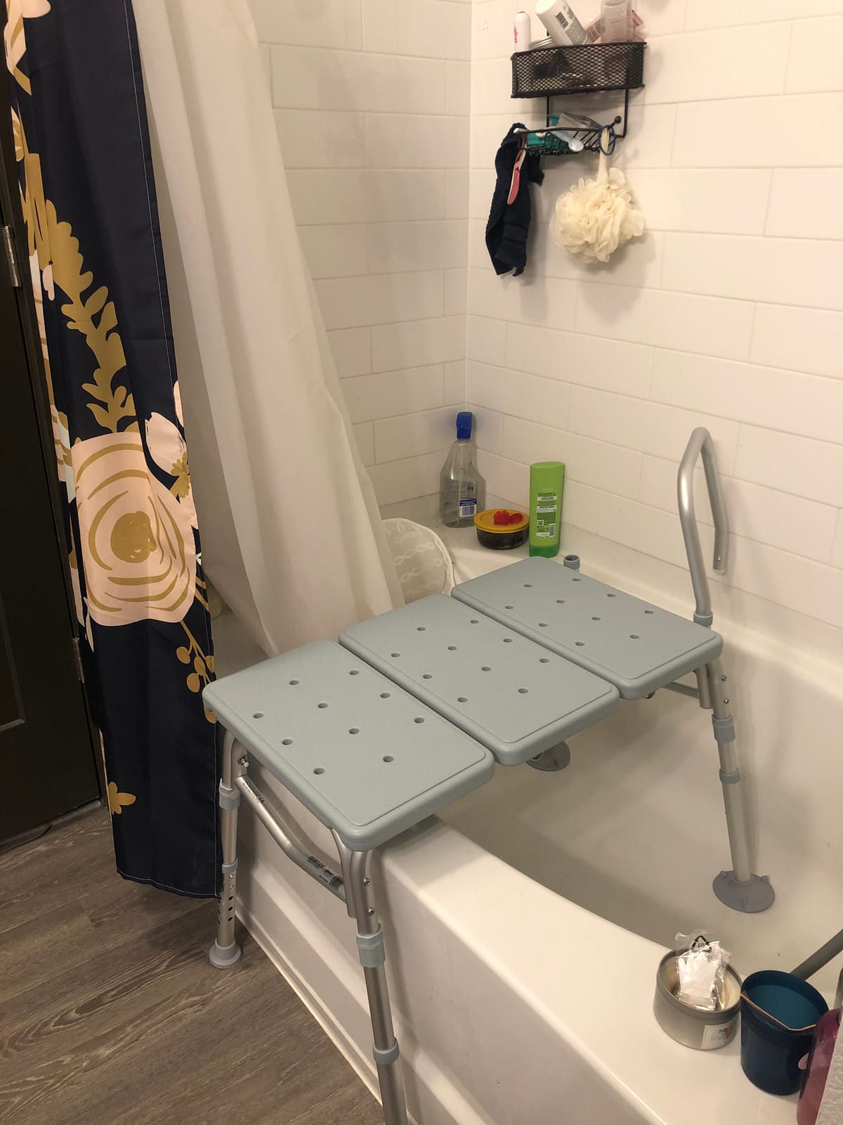 Drive Medical Tub Transfer Bench for Bathtub, Height Adjustable customer photo 2