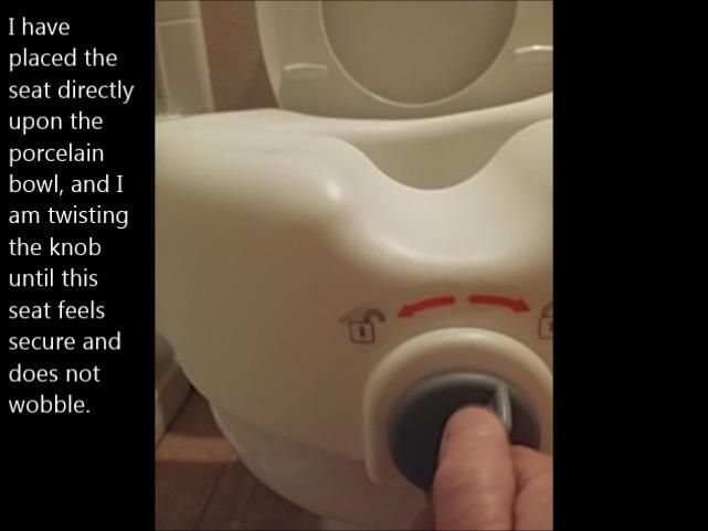 Drive Medical 2-in-1 Raised Toilet Seat with Removable Padded Arms customer photo 1