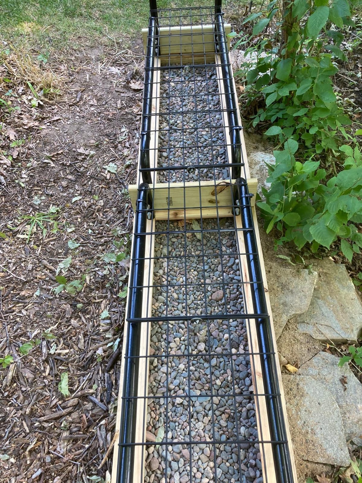 ShelterLogic 4' Adjustable Heavy Duty Outdoor Firewood Rack with Steel Frame Construction and Water-Resistant Cover customer photo 1