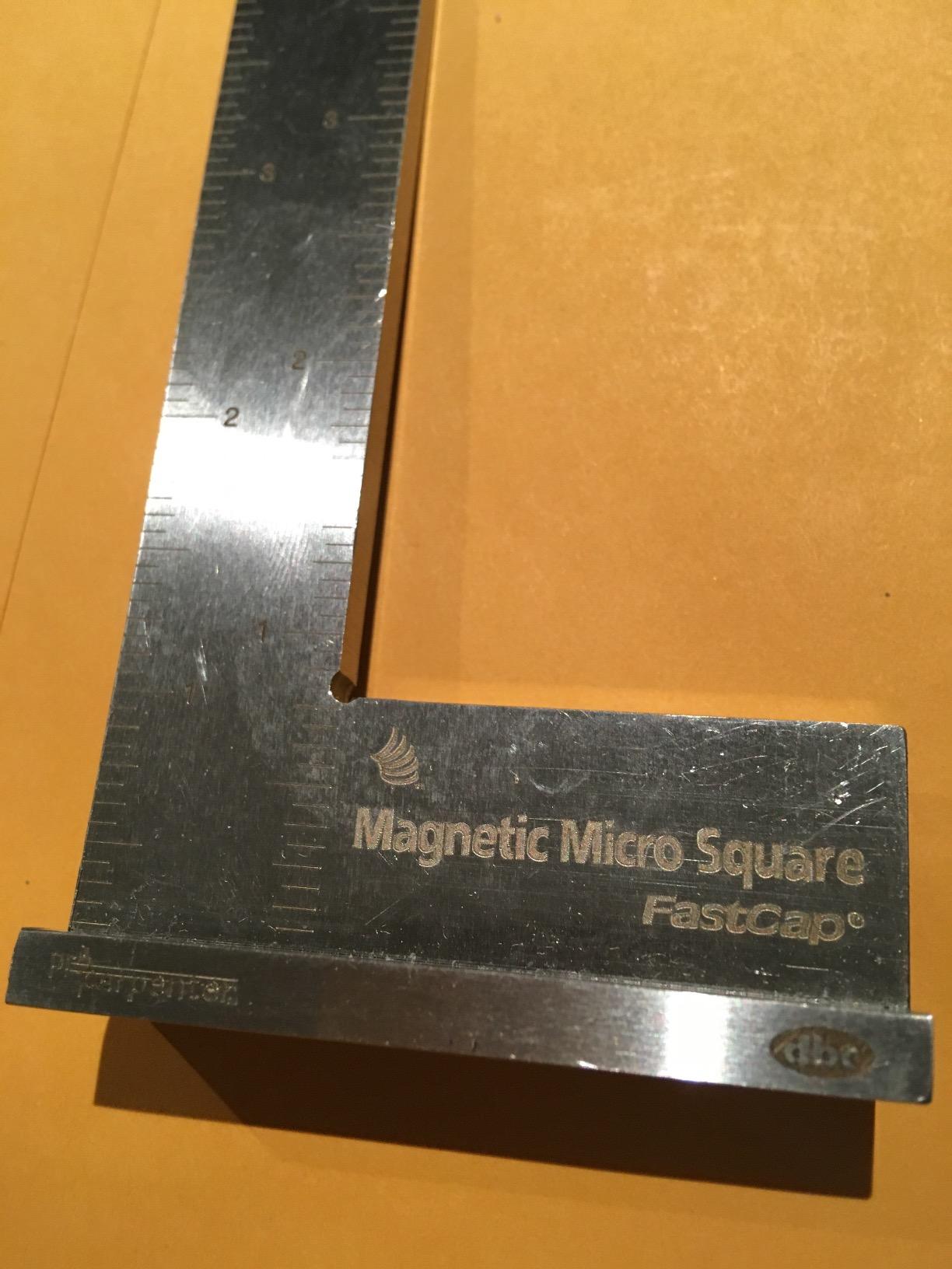 FastCap MAGMICROSQUAR Precision Machinist Style Magnetic Micro Square customer photo 2