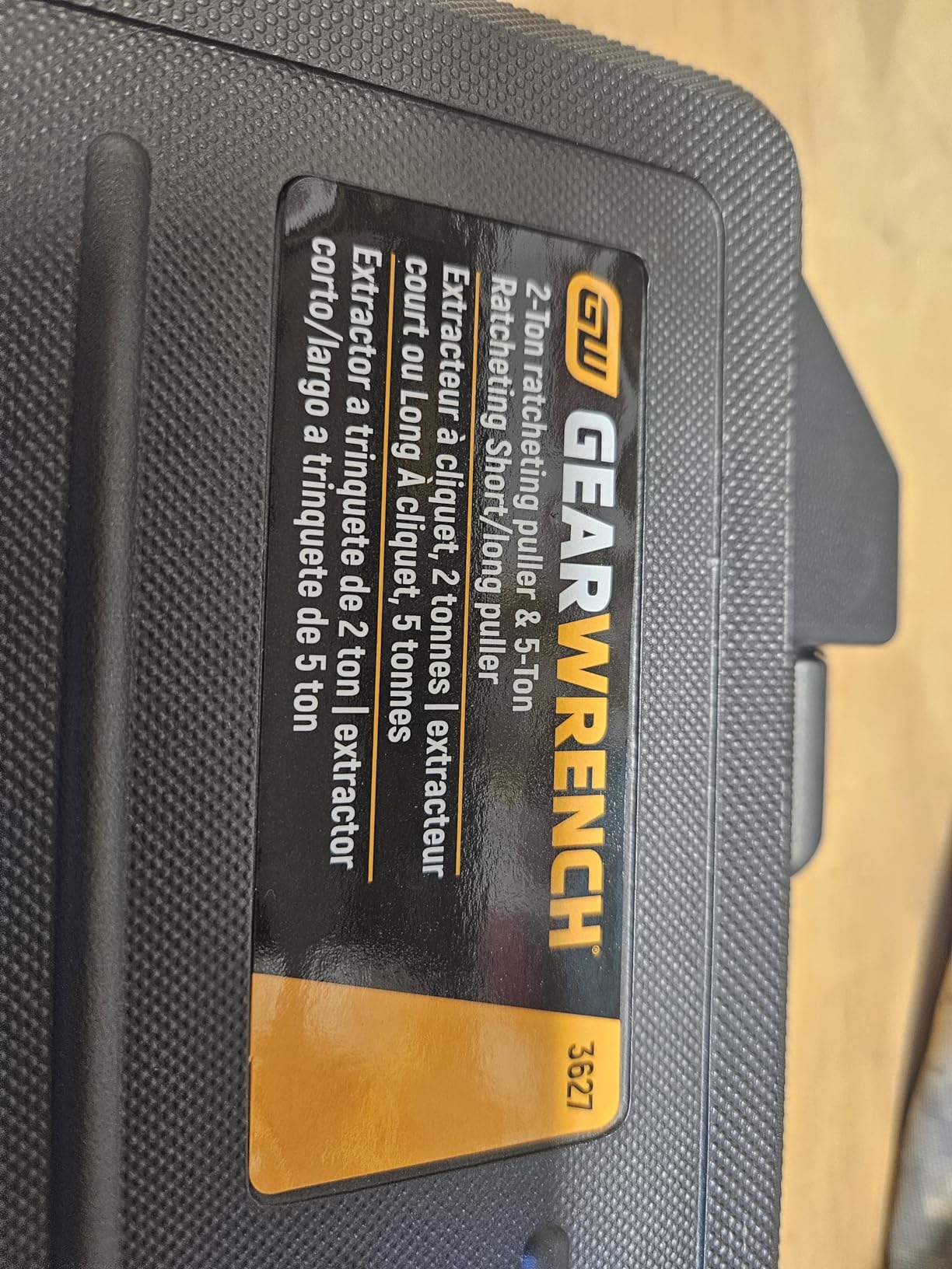 GEARWRENCH 2 & 5 Ton 2 or 3 Jaw Int/Ext Ratcheting Puller Set | 3627 customer photo 2