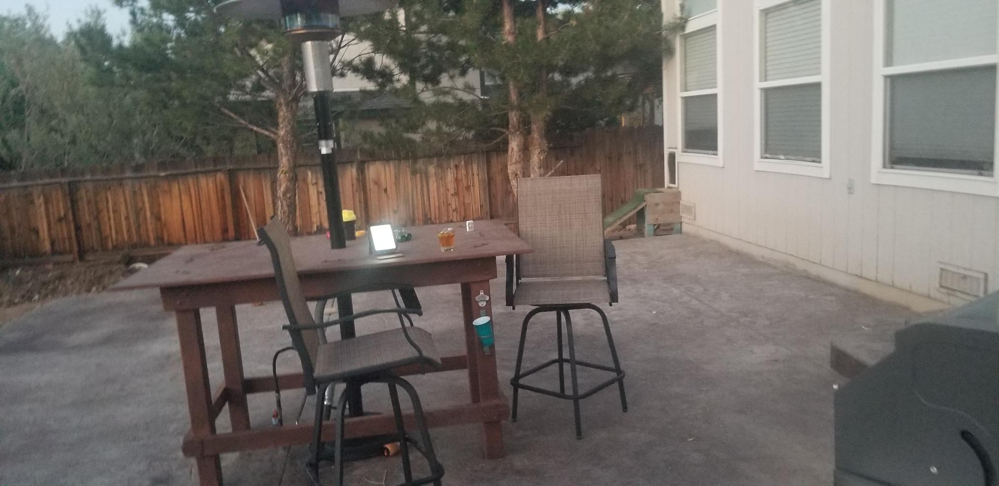 SunGlo Portable Patio Heater, natural gas, black, 50,000 BTU customer photo 2
