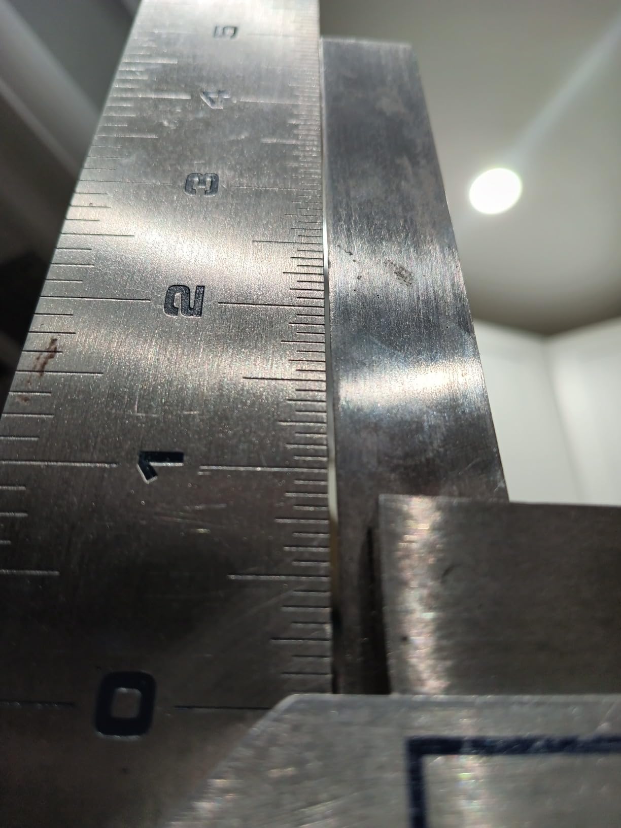 Steelex 4-Inch Precision Square, Silver, Hardened and Tempered Steel Construction customer photo 1