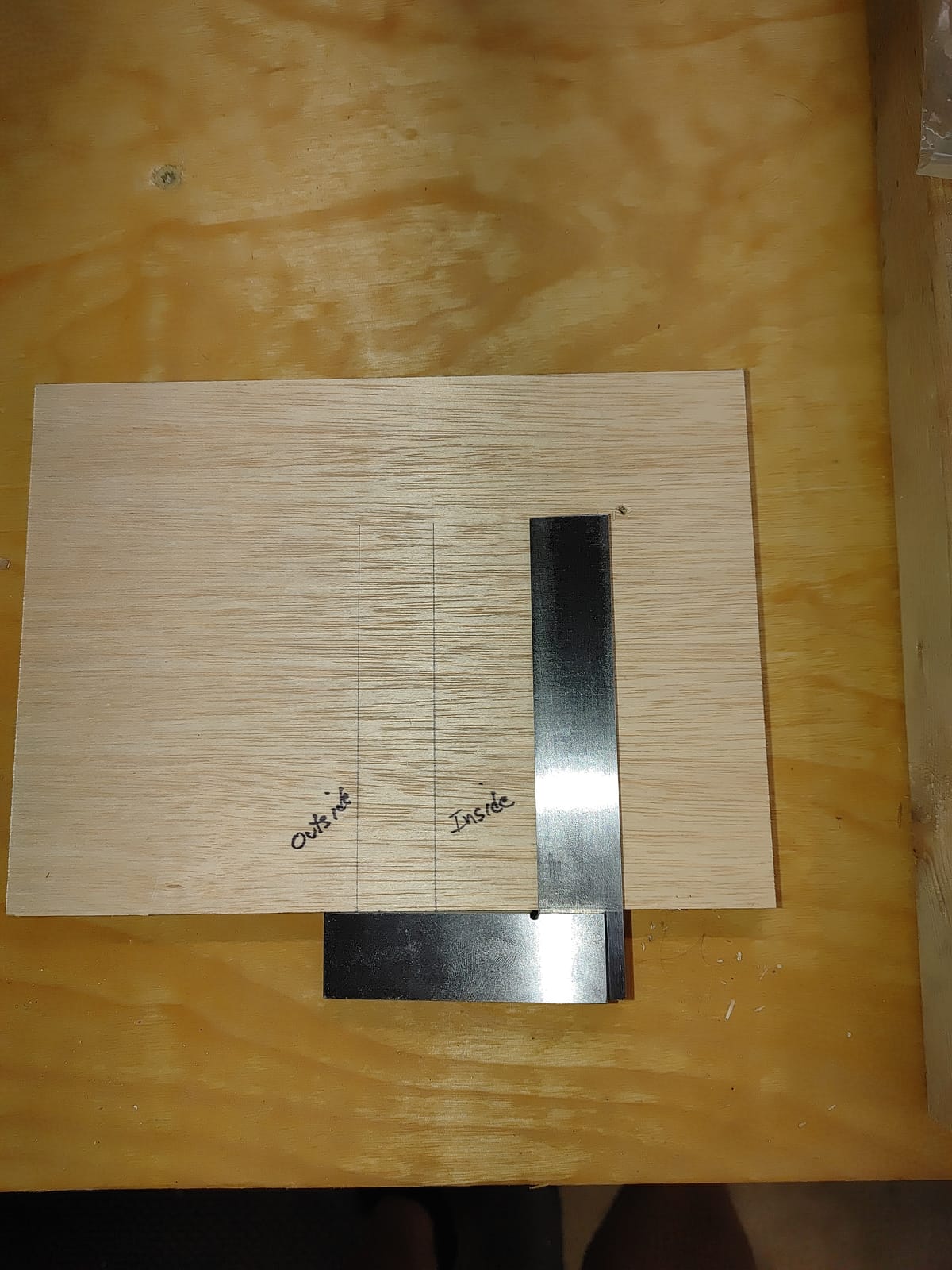 Steelex 4-Inch Precision Square, Silver, Hardened and Tempered Steel Construction customer photo 2