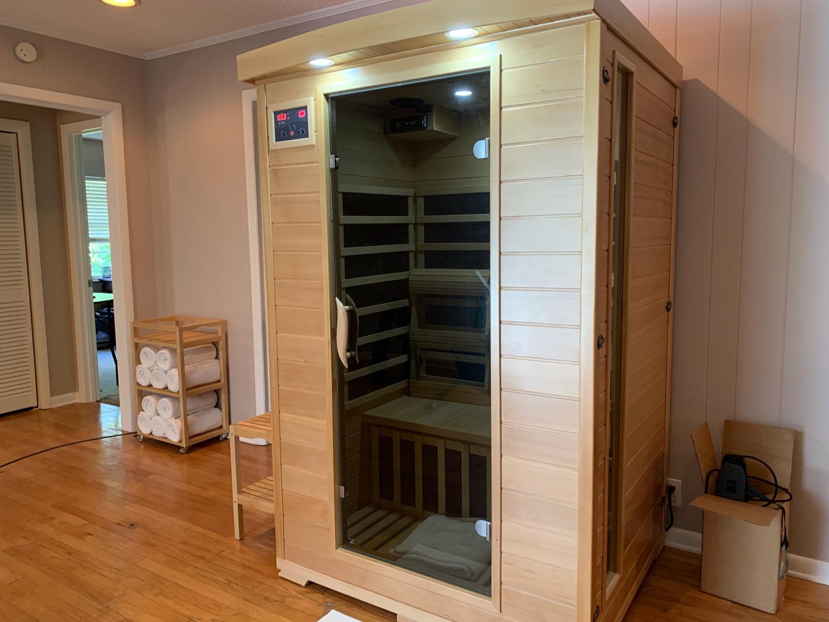 Heat Wave Coronado 2-Person Hemlock Deluxe Infrared Sauna for Home Use customer photo 2