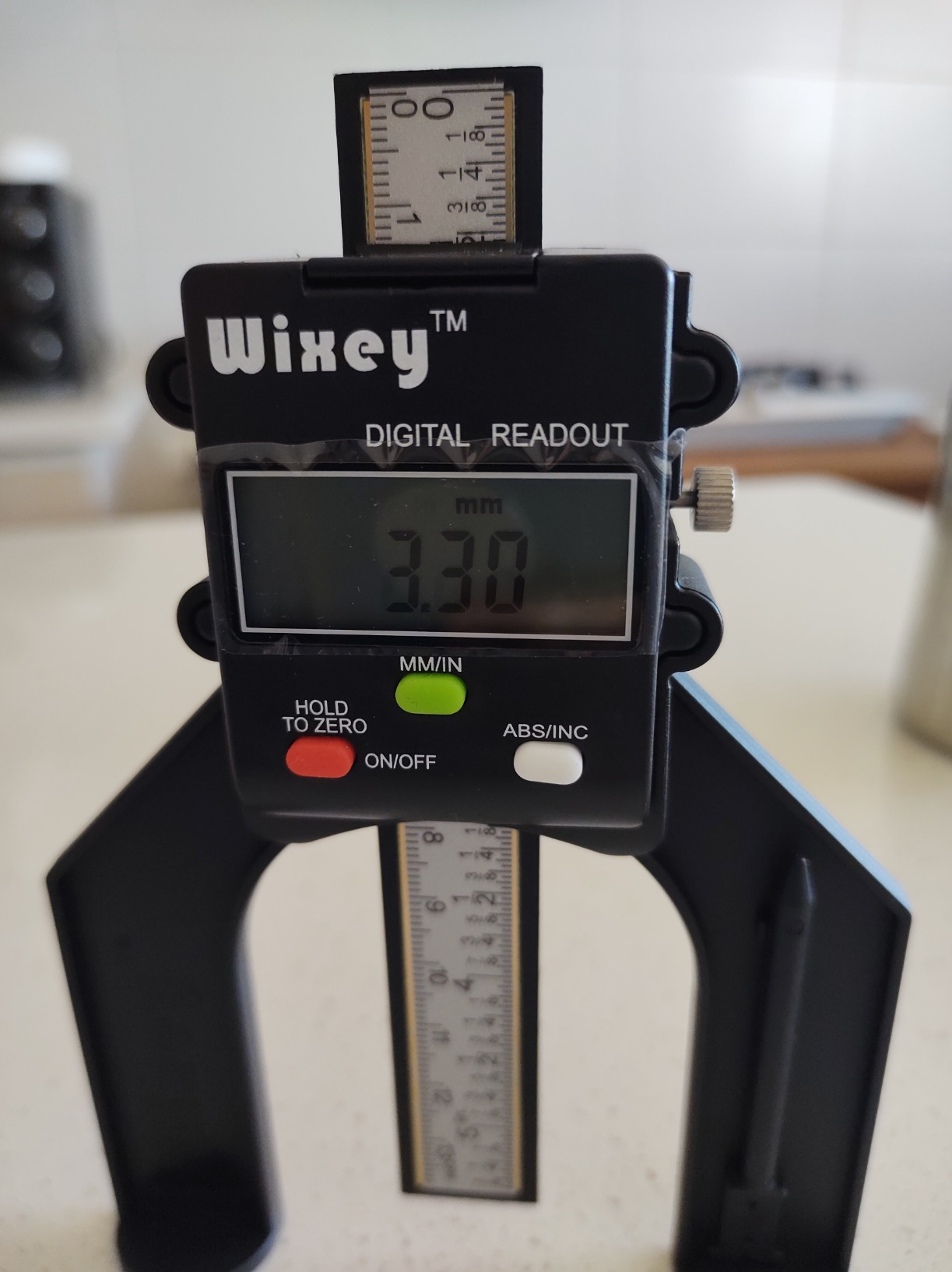 Wixey Mini Digital Height Gauge for Router Table & Table Saw Measuring Tool customer photo 2
