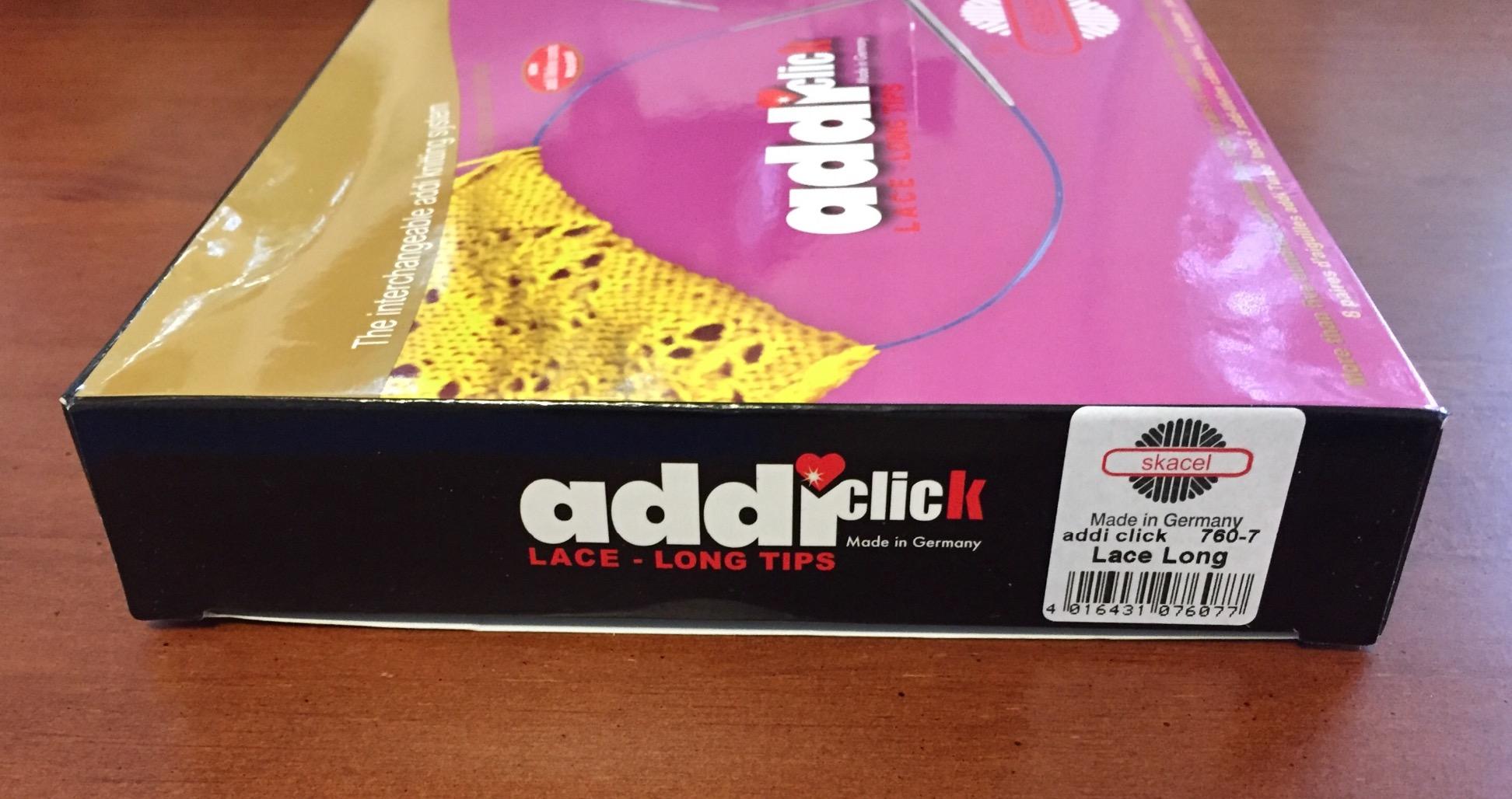 addi Click Rocket Lace Long Tip Interchangeable Circular Knitting Needle System with Exclusive Blue Cords customer photo 1