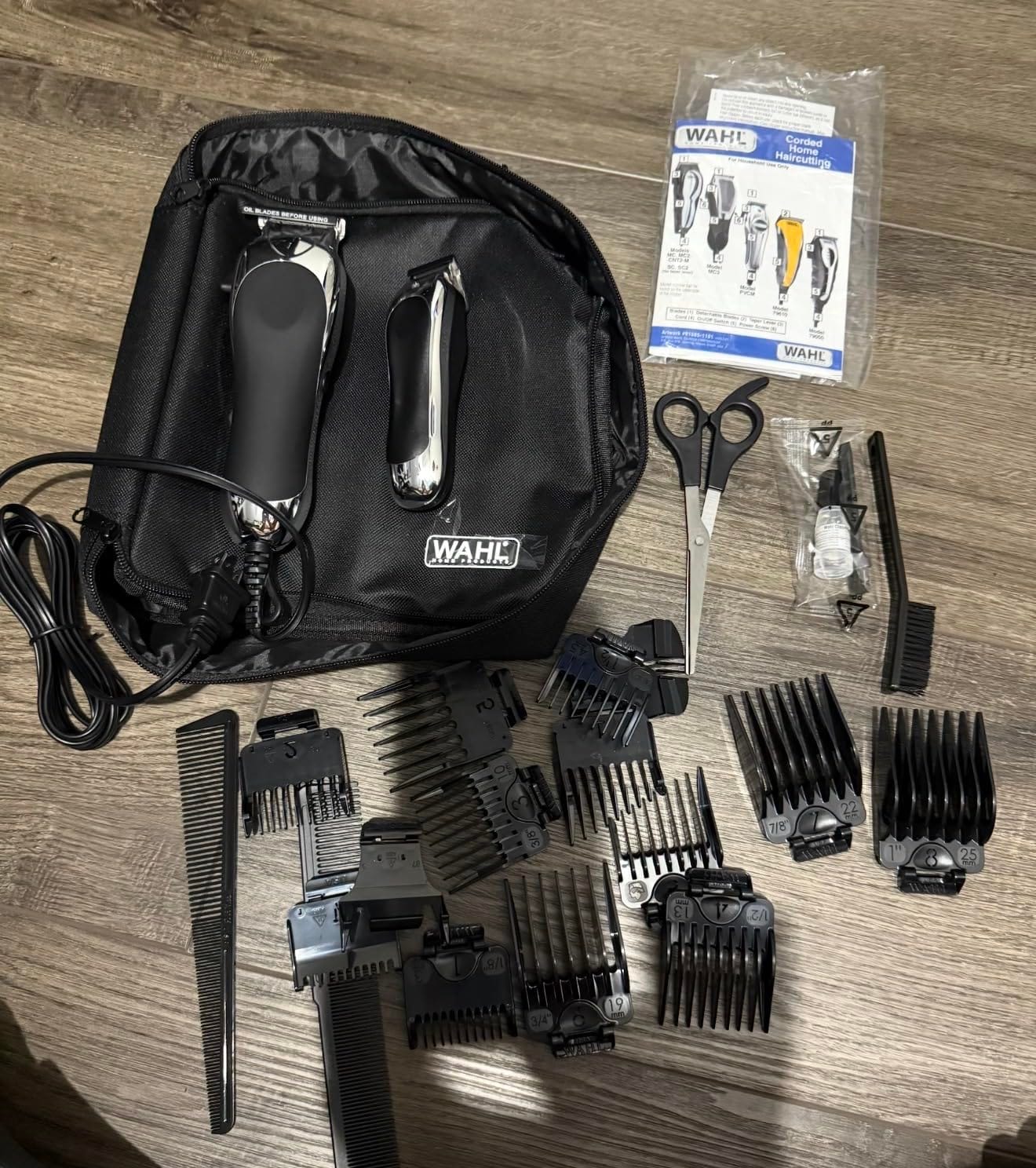 Wahl Clipper USA Deluxe Corded Chrome Pro Complete Hair & Trimming Kit customer photo 2