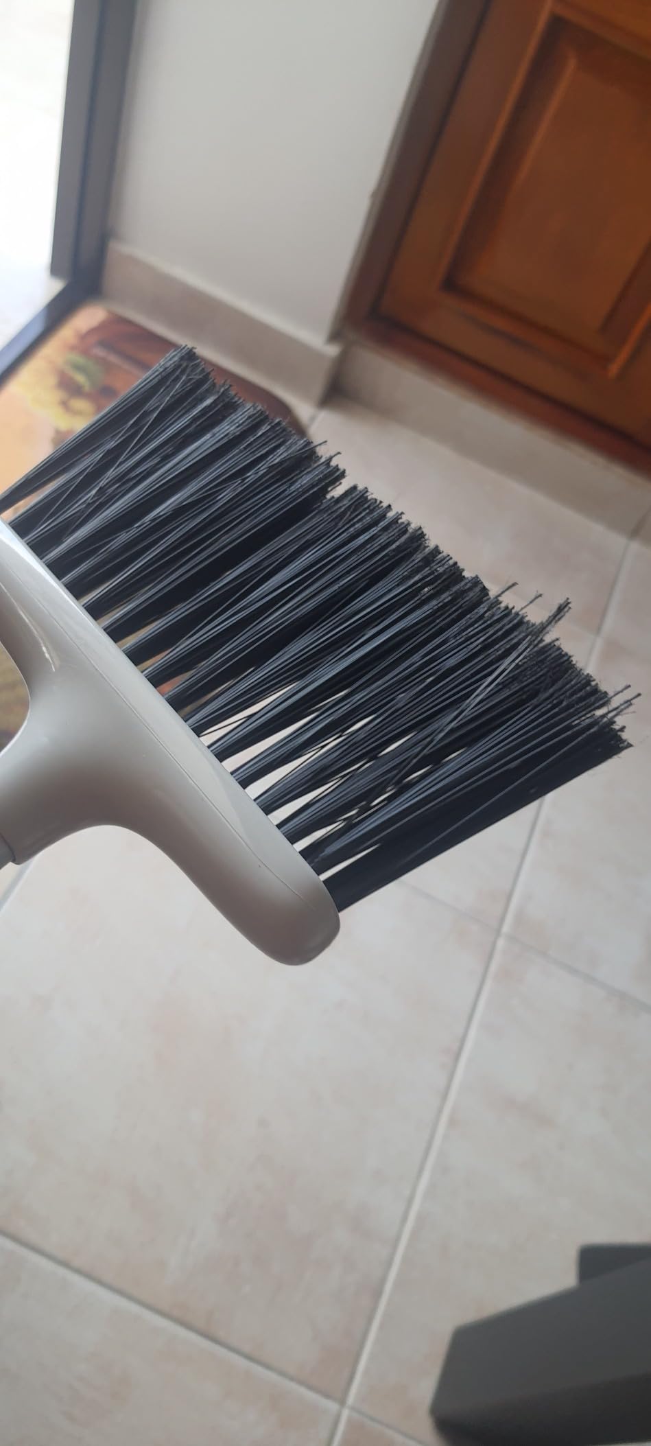 OXO Good Grips Upright Sweep Set - Broom and Dustpan customer photo 2
