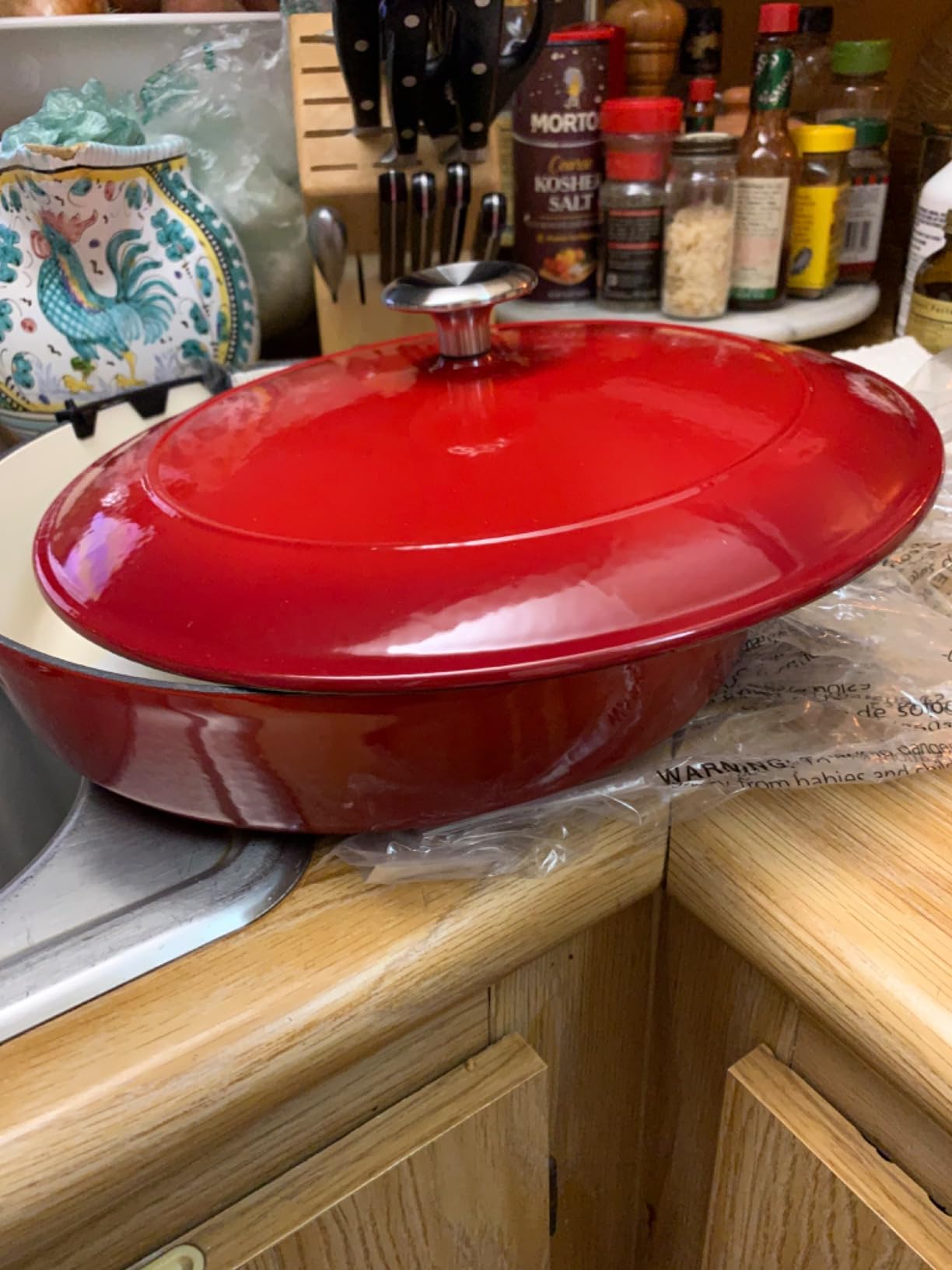 Tramontina Bestow Enameled Cast Iron 5.5-Qt Round Dutch Oven Pot with Lid customer photo 1