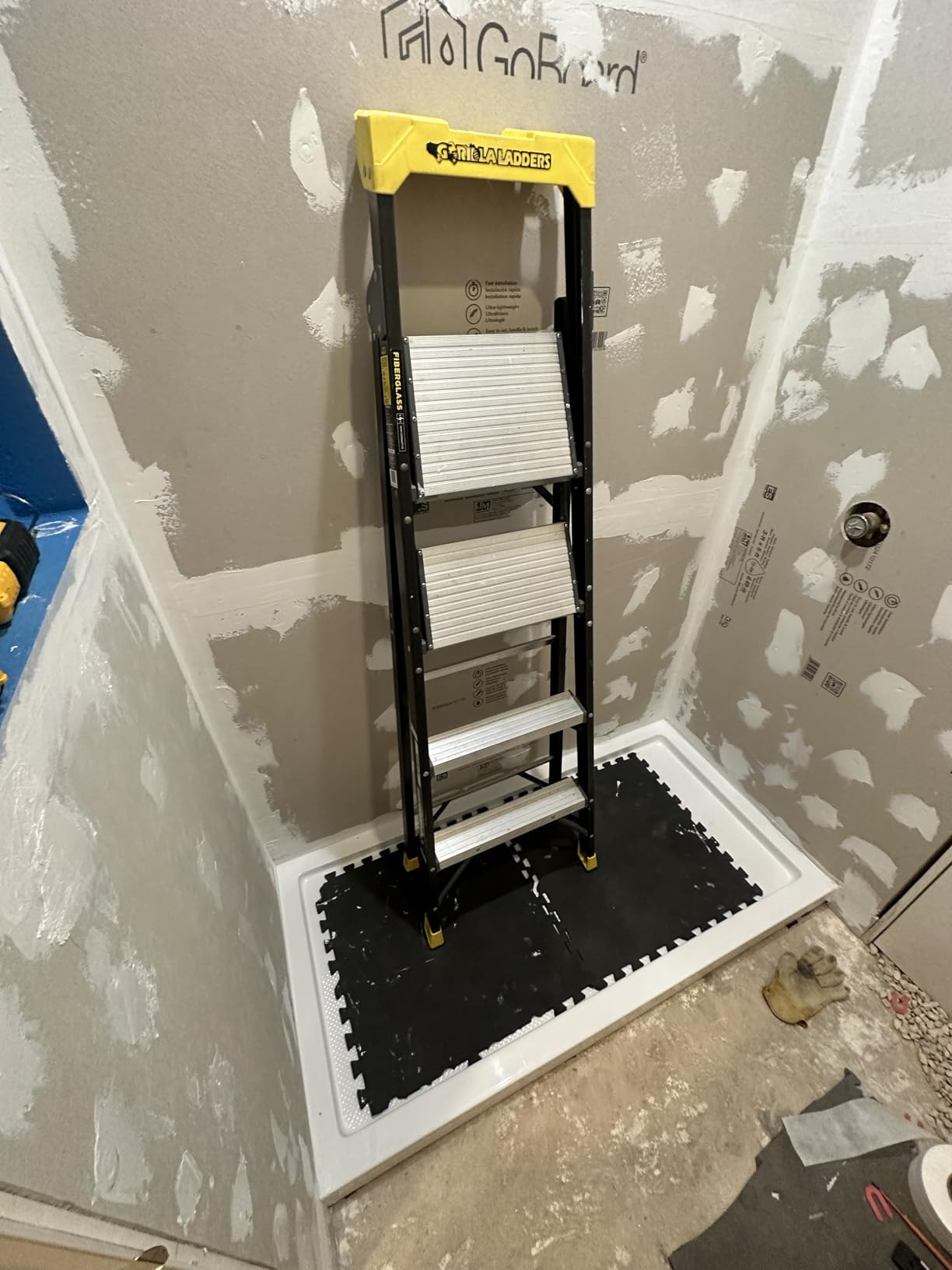 DreamLine SlimLine 32 in. D x 60 in. W x 2 3/4 in. H Center Drain Single Threshold Shower Base in White, DLT-1132600 customer photo 1