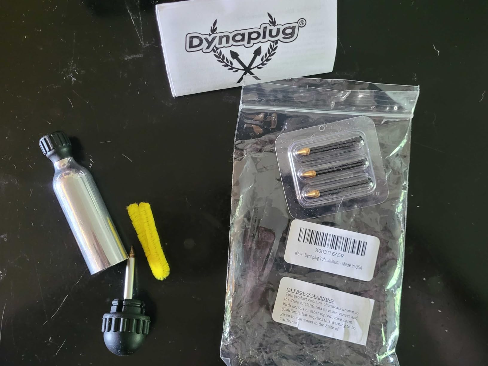 Dynaplug Tubeless Tire Repair Tool Kit - PRO Aluminum - Made in USA customer photo 1