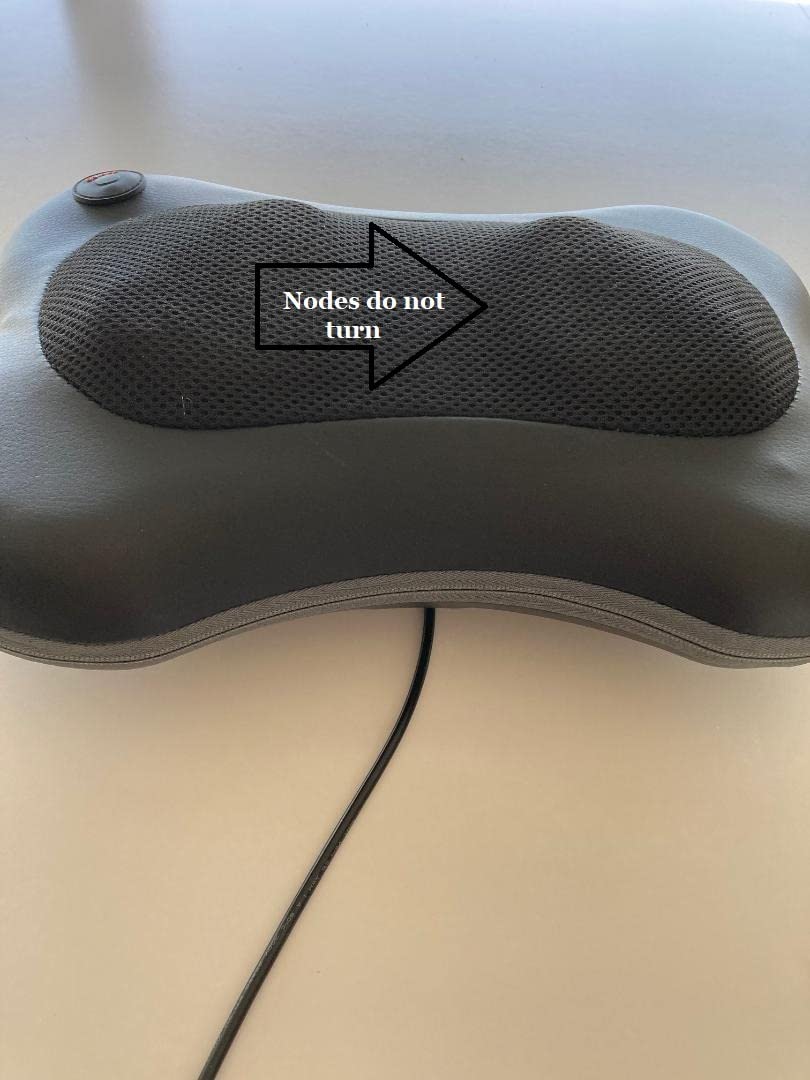 Zyllion ZMA-13 Back and Neck Massager with Heat for Pain Relief, Black customer photo 2