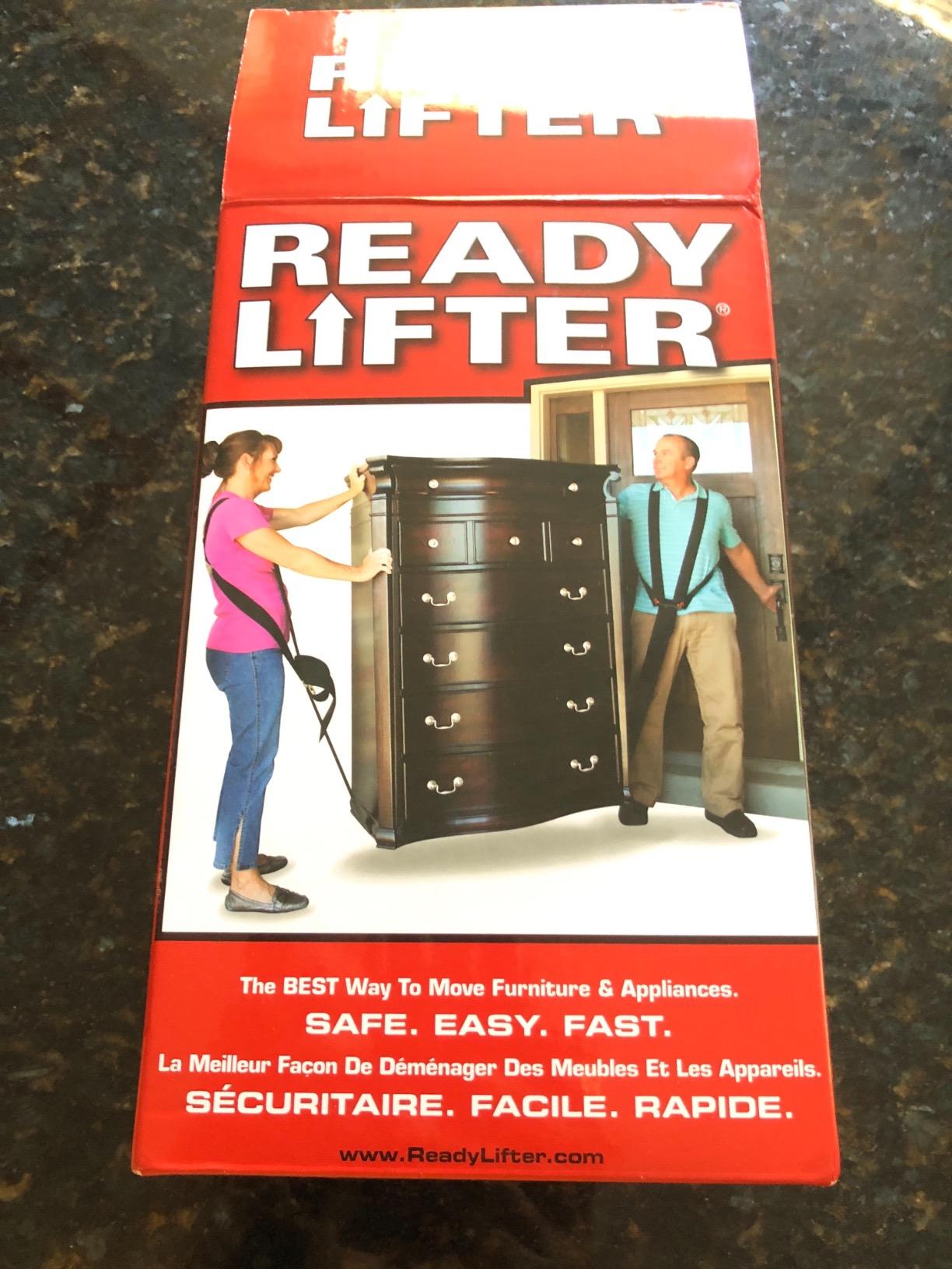 Ready Lifter Shoulder Moving Straps for Furniture, Appliances, Heavy or Bulky Easy to Adjust for Carrying and Lifting Heavy Objects up to 600 LB and 12' Long customer photo 2