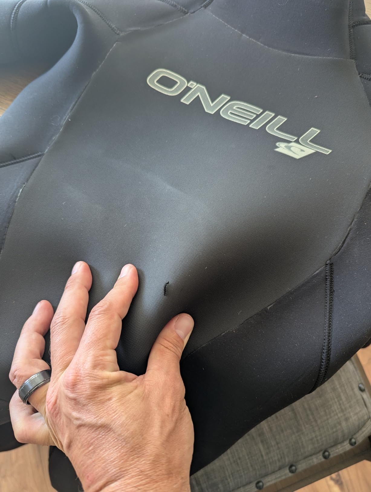 O'Neill Men's Epic 4/3mm Back Zip Full Wetsuit customer photo 1