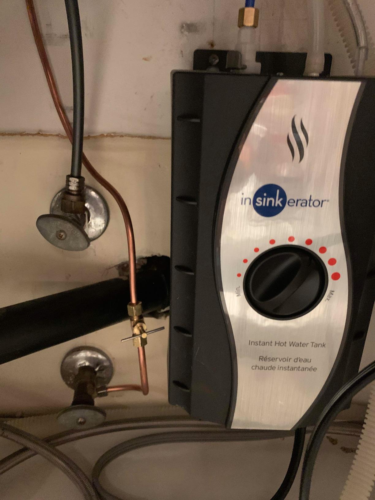 InSinkErator Invite Contour Instant Hot Water Dispenser System - Faucet & Tank, Chrome, H-Contour-SS customer photo 2