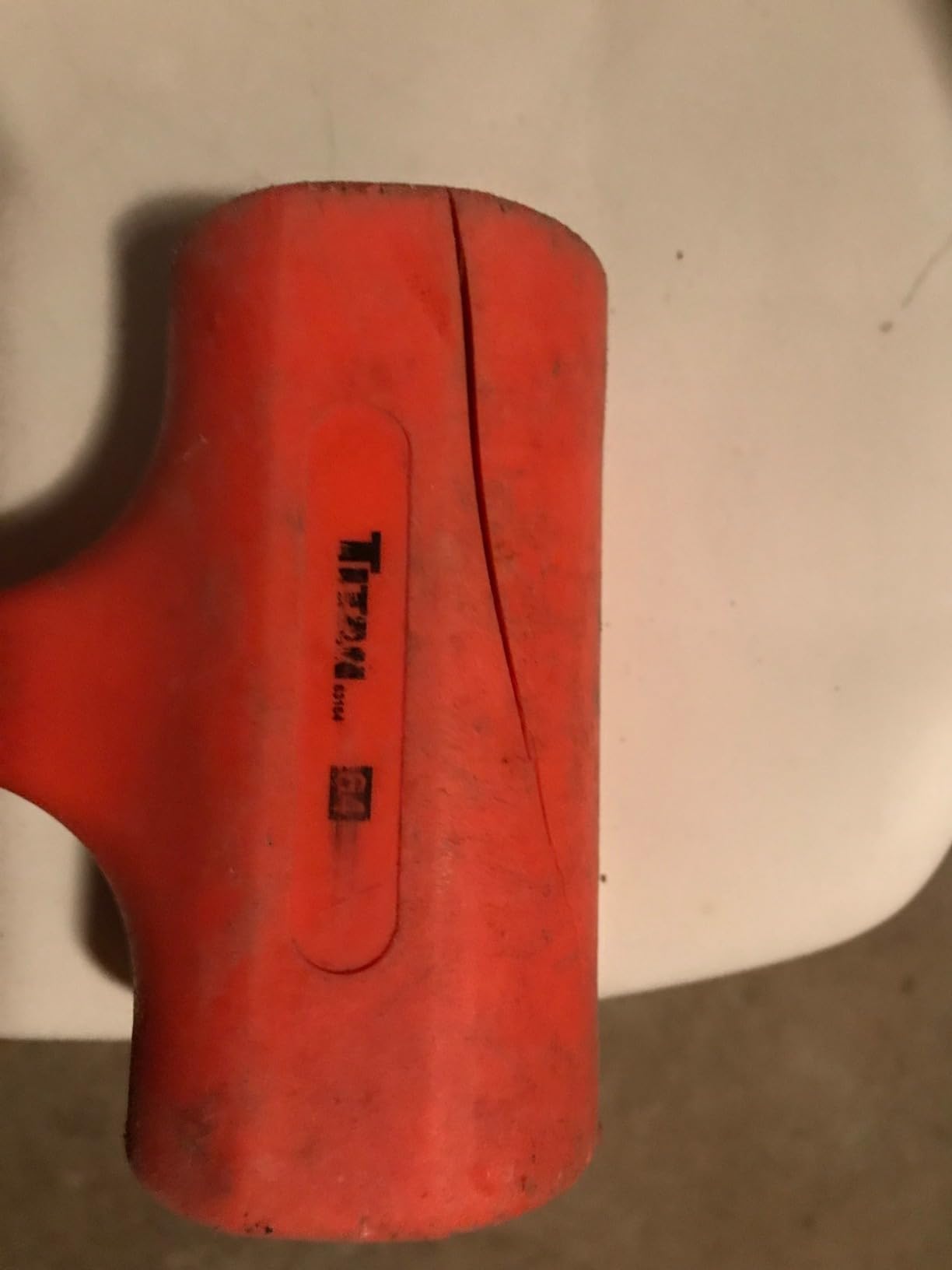Titan 63116 1lb Dead Blow Hammer with Steel Shot Filled Head, Spark & Rebound Resistant, 12