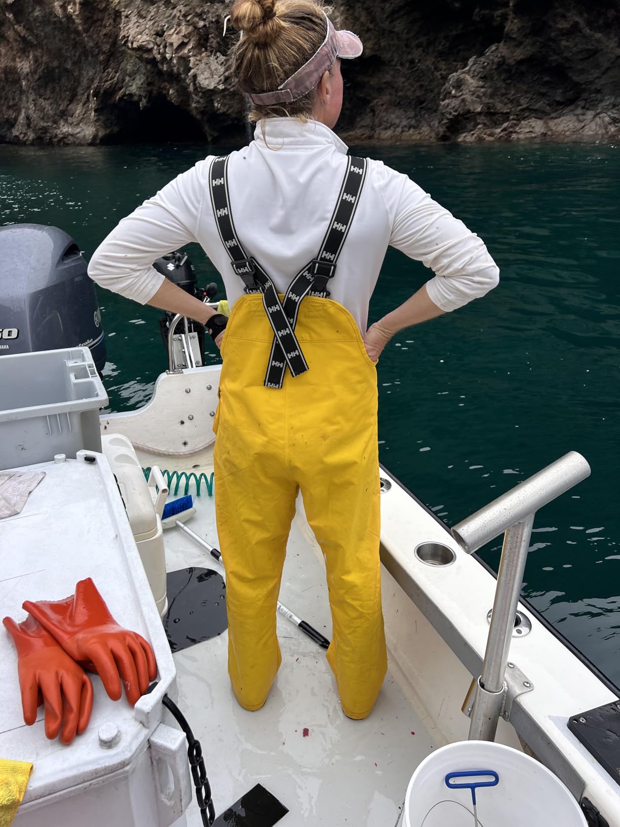Helly Hansen Mandal Waterproof Bib Overalls for Men, Fishing Pants customer photo 2