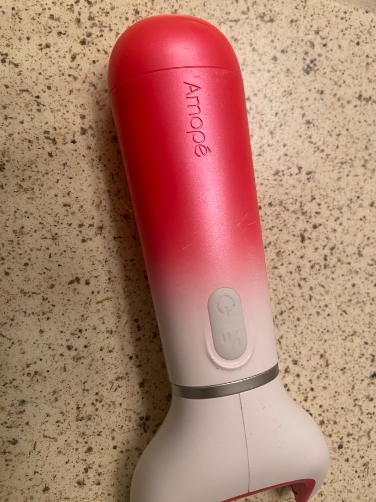 Amopé Pedi Perfect Electric Callus Remover Foot File w/ Diamond Crystals, Pedicure Tool for Feet, Removes Hard & Dead Skin, Feet Scrubber & Buffer, Splashproof, w/ Extra Coarse Roller Head, 1 Count customer photo 2