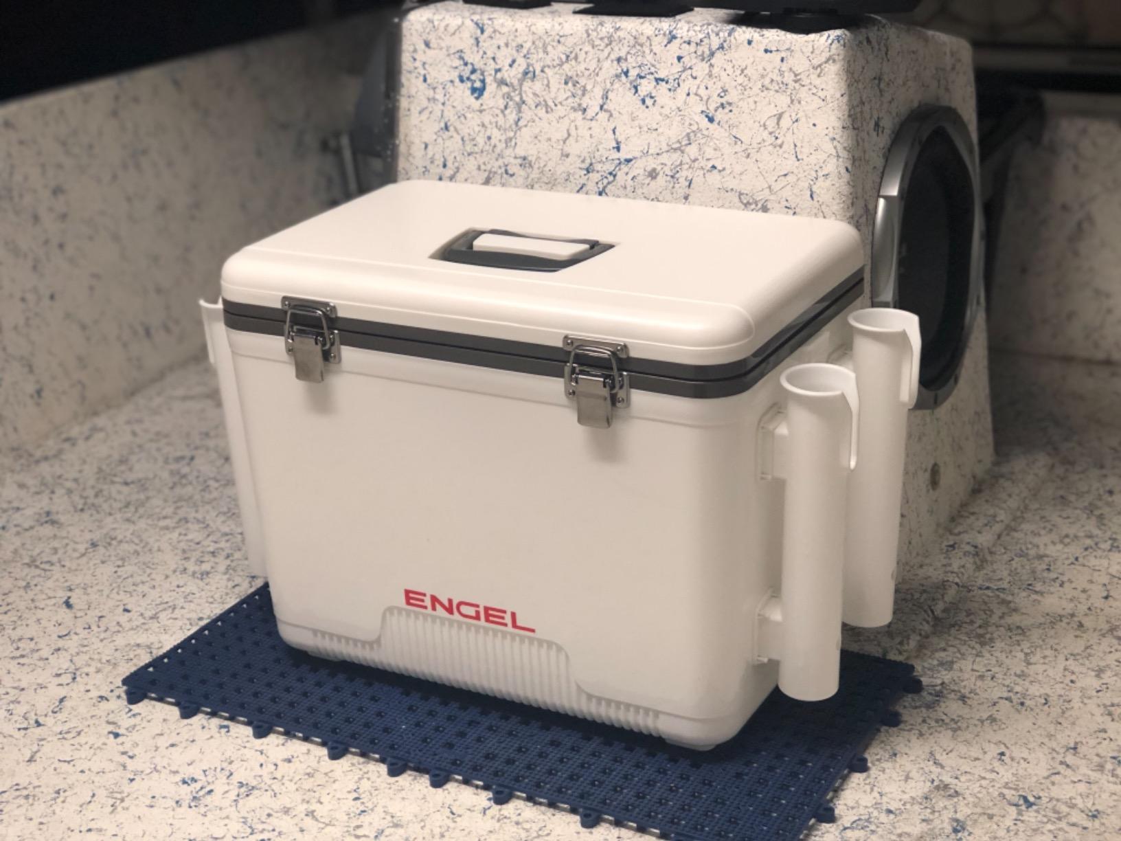 Engel UC30 Leak-Proof, Air Tight, Fishing Drybox Cooler with Built-in Fishing Rod Holders, Also Makes The Perfect Hard Shell Lunchbox for Men and Women customer photo 2