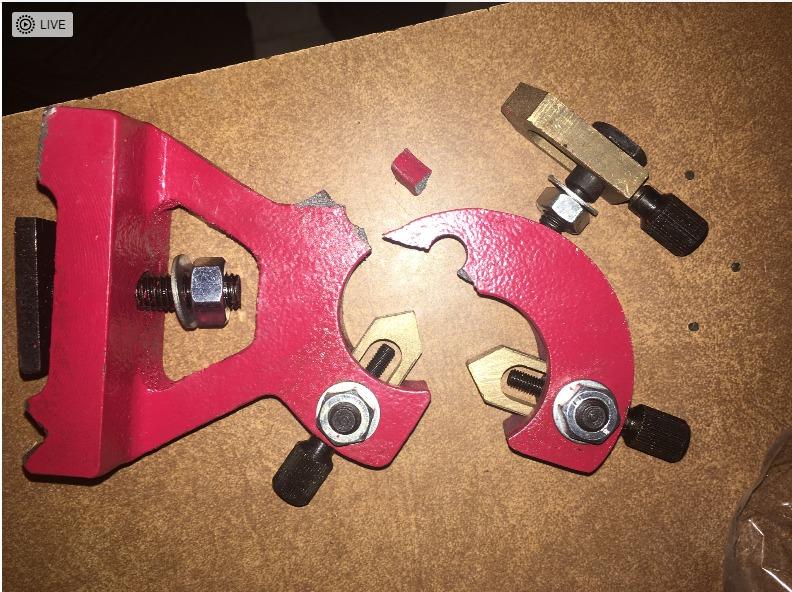 OTMT 10008 Steady Rest for C2 Mini Lathe customer photo 2