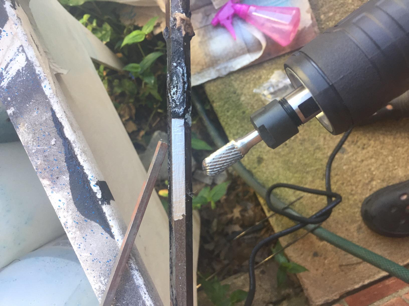 DEWALT Die Grinder, Corded, 1-1/2-Inch, 4.2-Amp, 25,000 RPM, AC/DC Capacity (DWE4887) customer photo 2