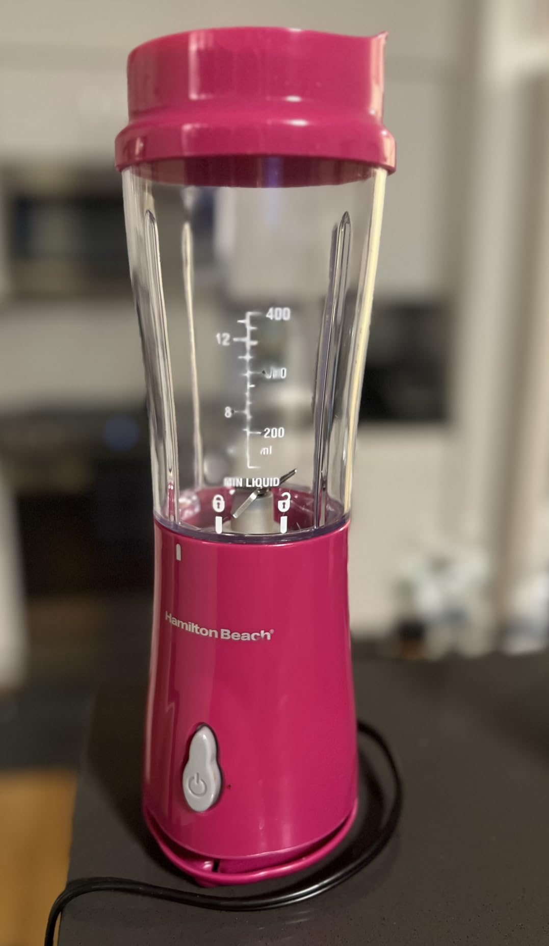Hamilton Beach Portable Blender for Smoothies With 14 oz. Travel Jar customer photo 2