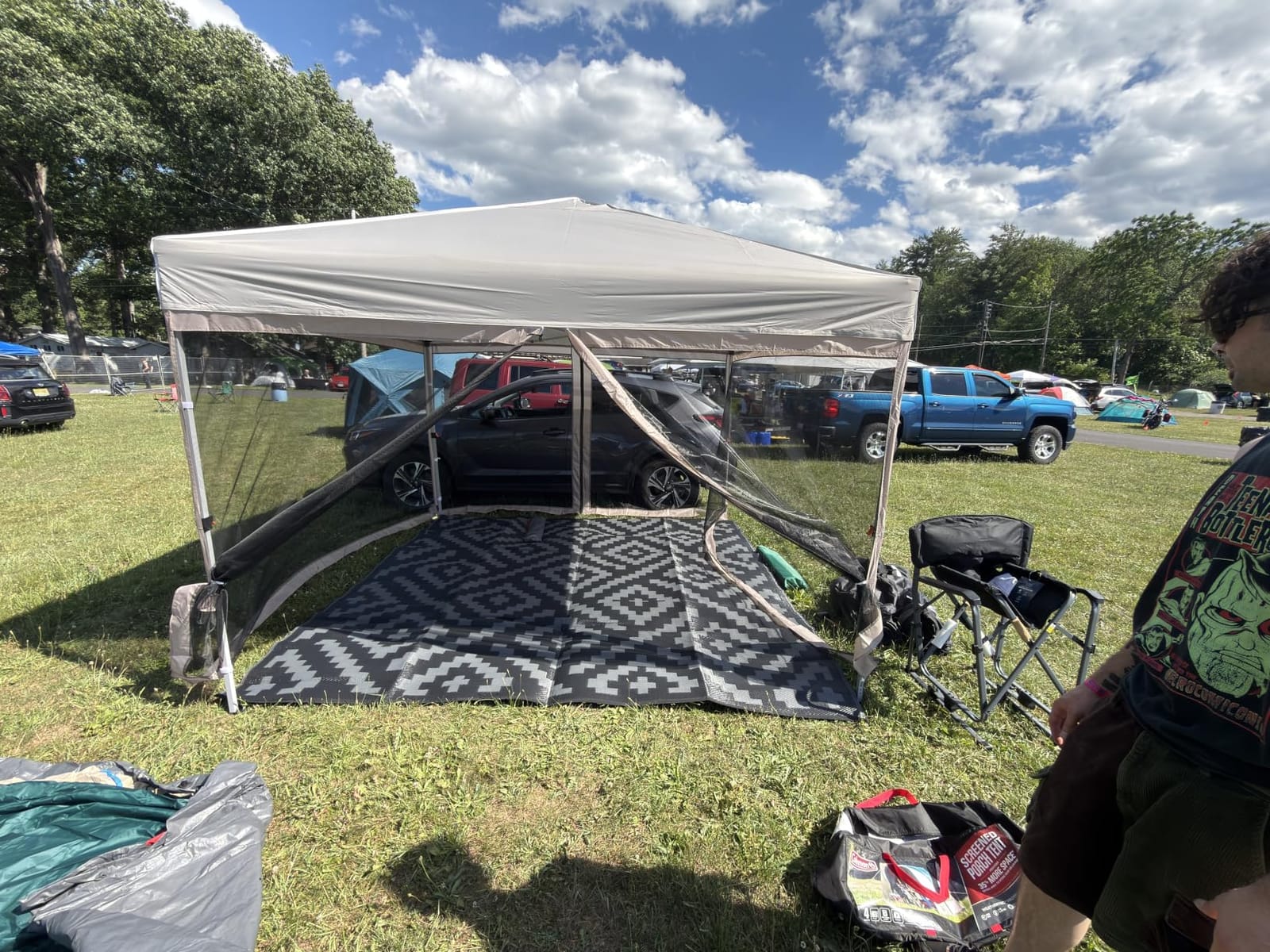 Quictent 10'x10' Pop up Screened Canopy Tent with Mosquito Netting customer photo 1