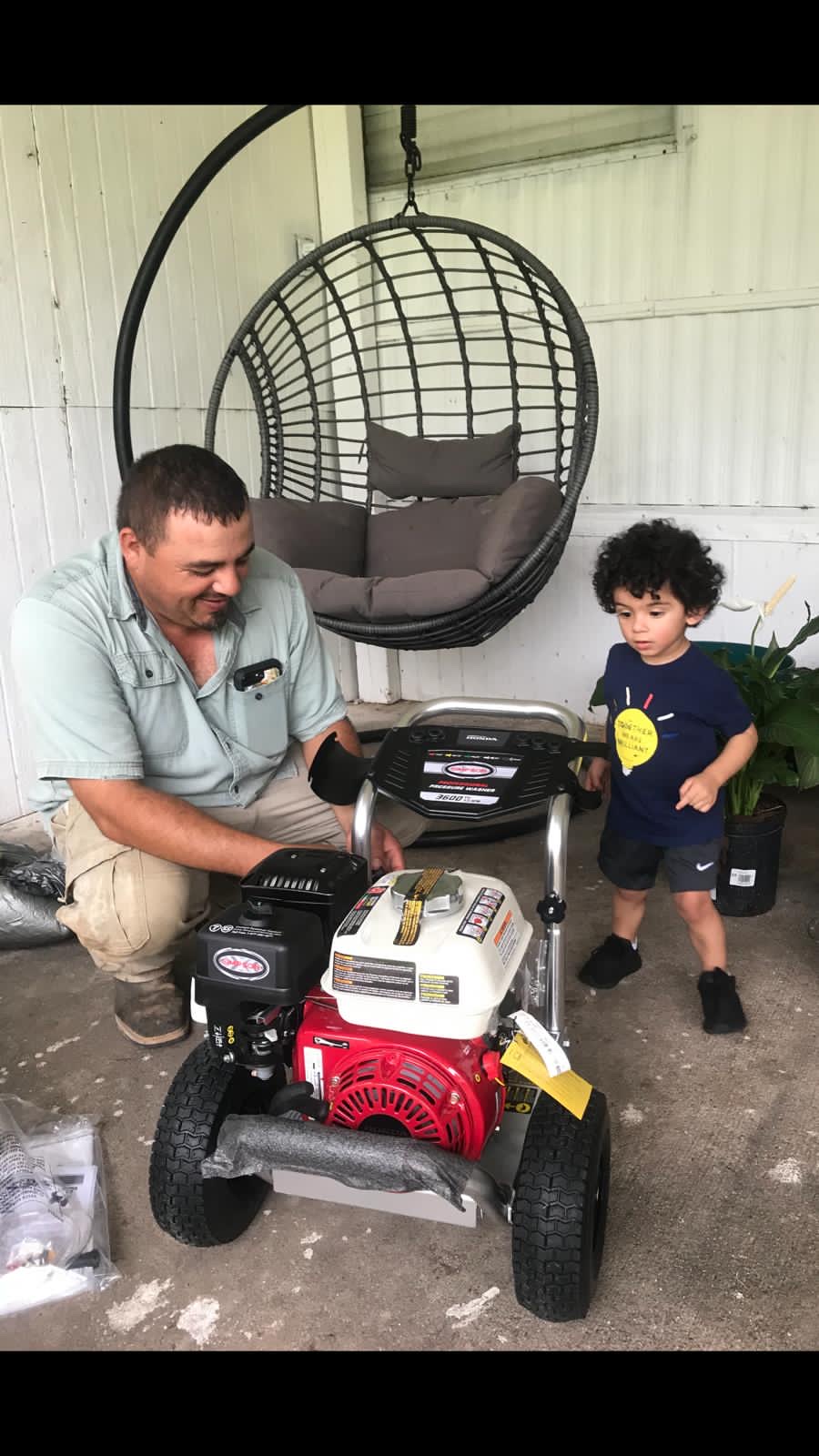 Simpson Aluminum Series 3600 PSI Gas Pressure Washer, 2.5 GPM, Honda GX200 customer photo 2