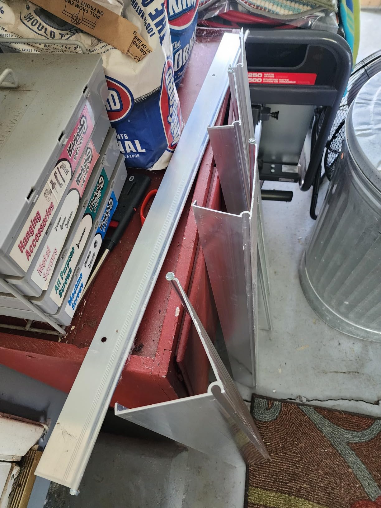 EZ-ACCESS Transitions Modular Entry Ramp, Self Supporting, Aluminum, 1.5 in customer photo 2